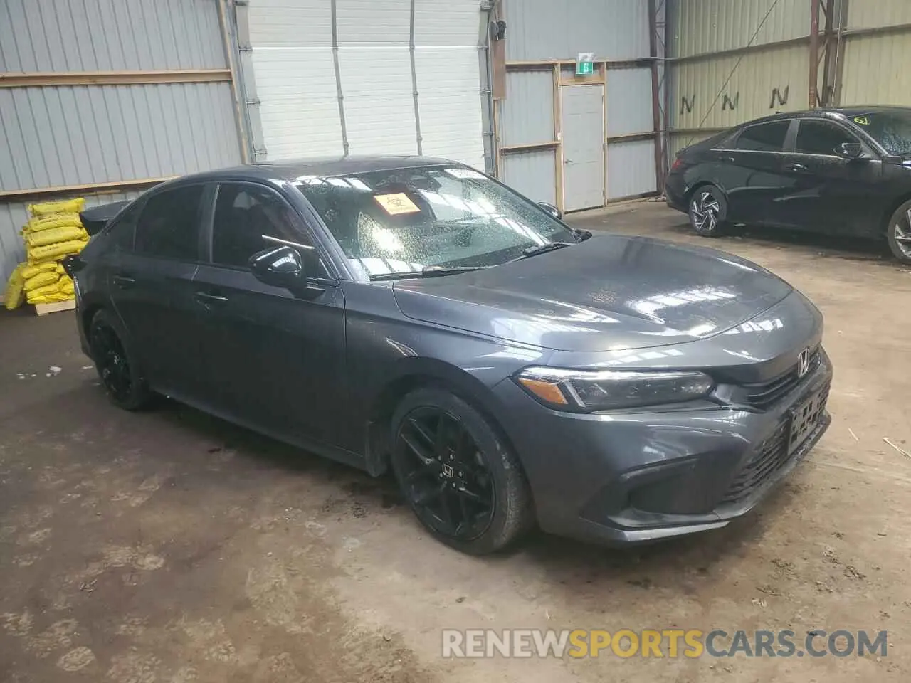 4 Photograph of a damaged car 2HGFE2F55NH111268 HONDA CIVIC 2022