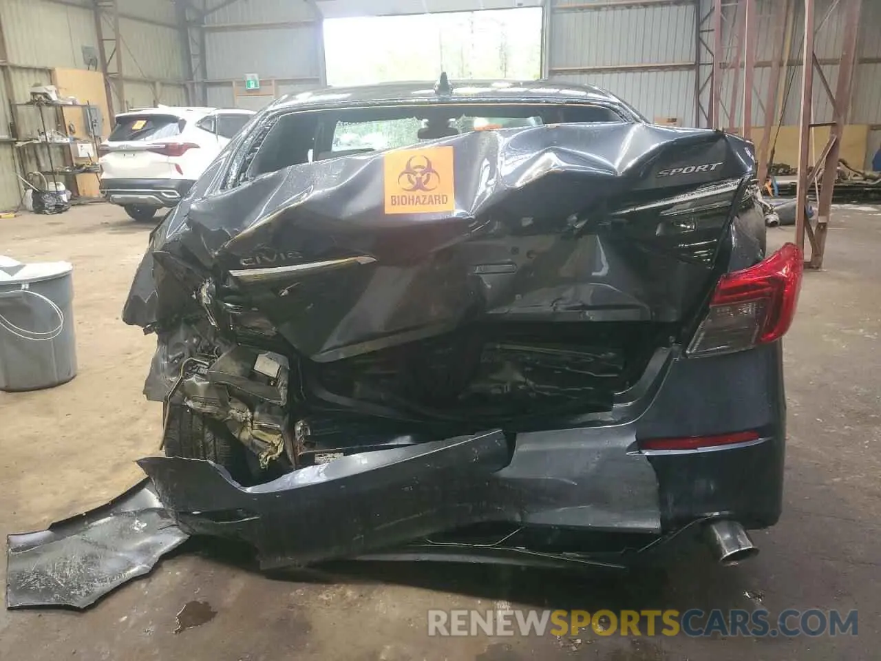 6 Photograph of a damaged car 2HGFE2F55NH111268 HONDA CIVIC 2022