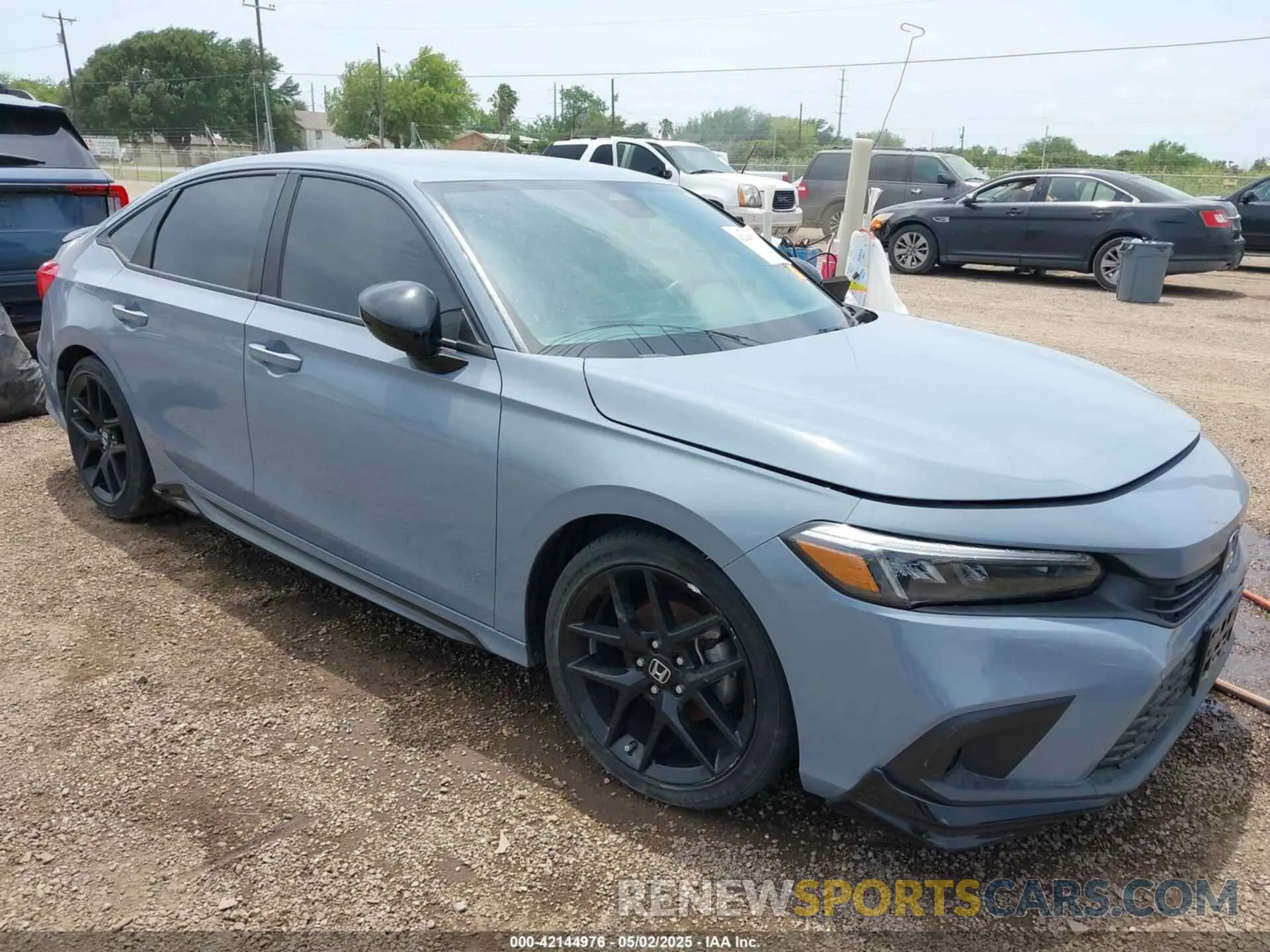 1 Photograph of a damaged car 2HGFE2F55NH501271 HONDA CIVIC 2022
