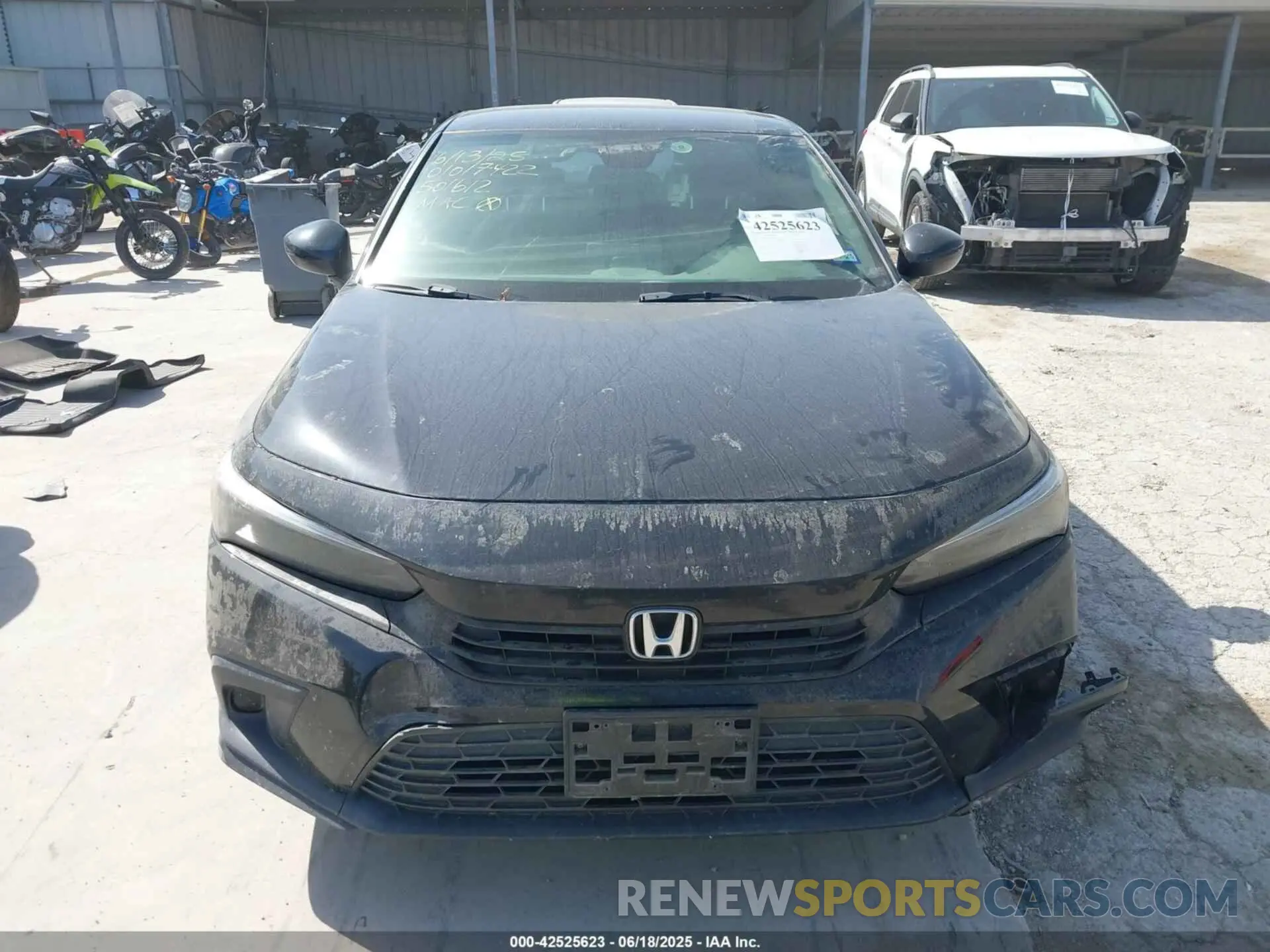 12 Photograph of a damaged car 2HGFE2F55NH501612 HONDA CIVIC 2022
