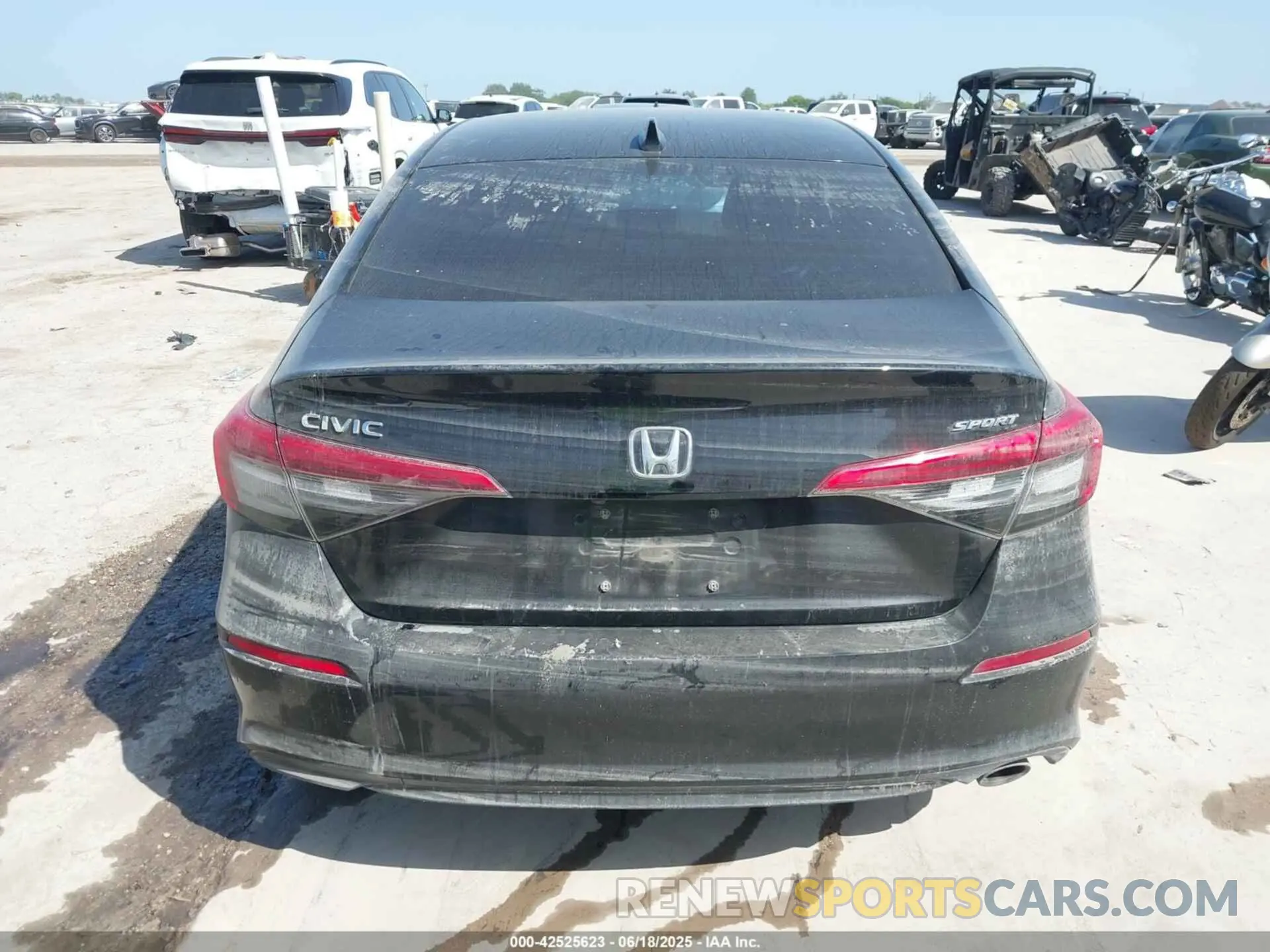 16 Photograph of a damaged car 2HGFE2F55NH501612 HONDA CIVIC 2022