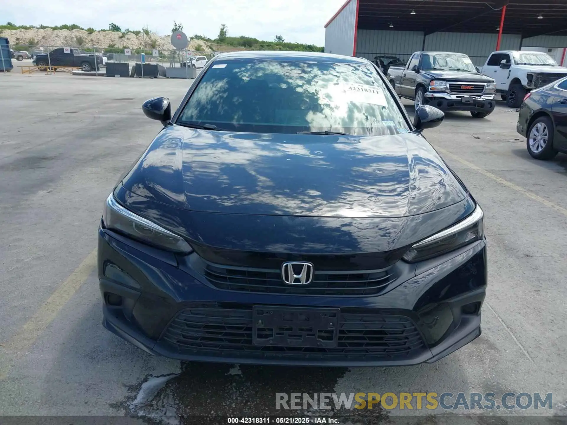 12 Photograph of a damaged car 2HGFE2F55NH513372 HONDA CIVIC 2022