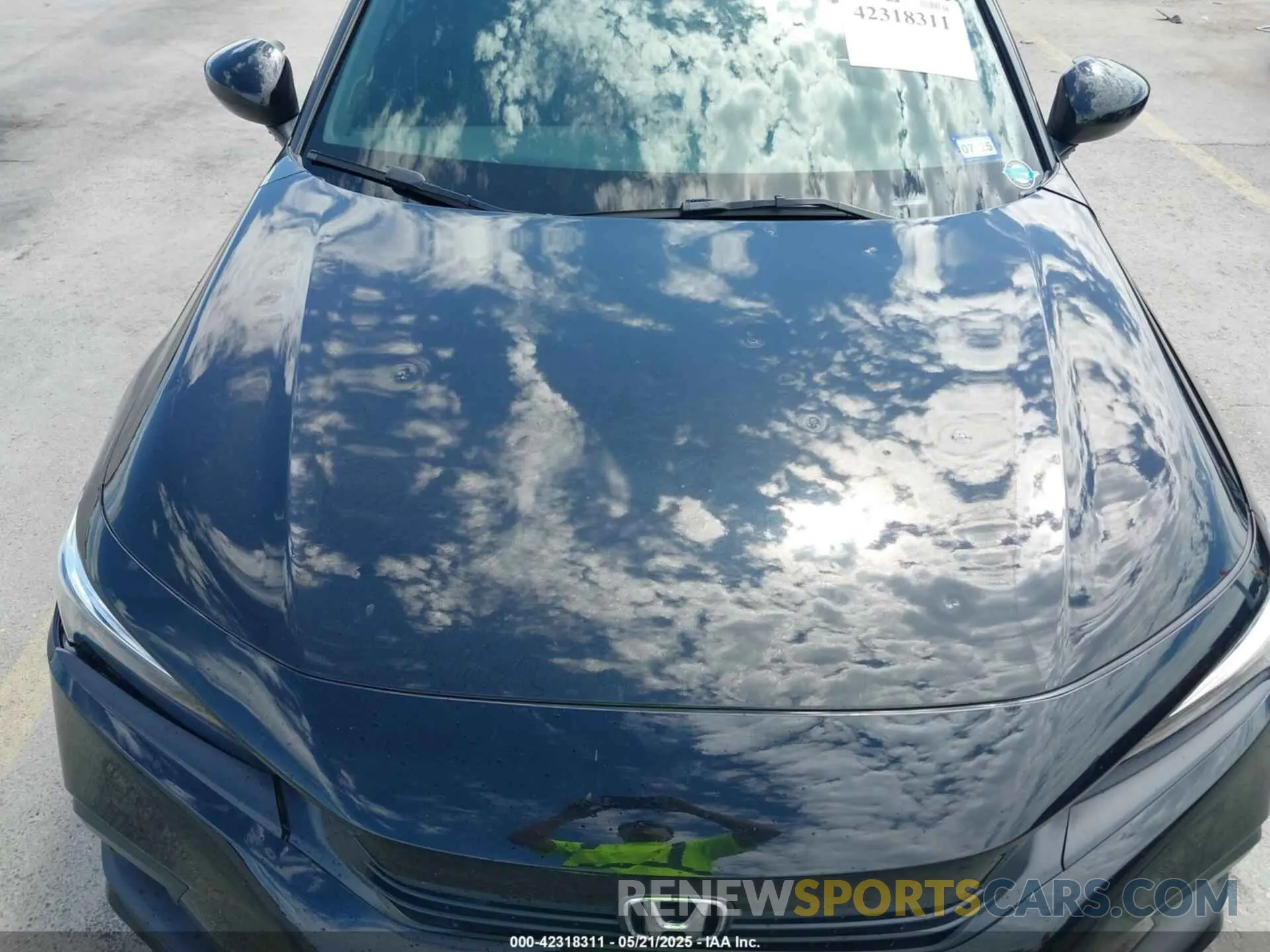 6 Photograph of a damaged car 2HGFE2F55NH513372 HONDA CIVIC 2022