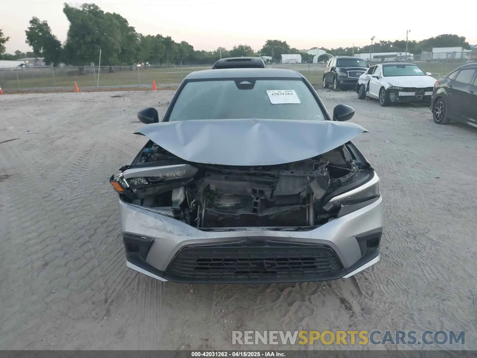 12 Photograph of a damaged car 2HGFE2F55NH515882 HONDA CIVIC 2022