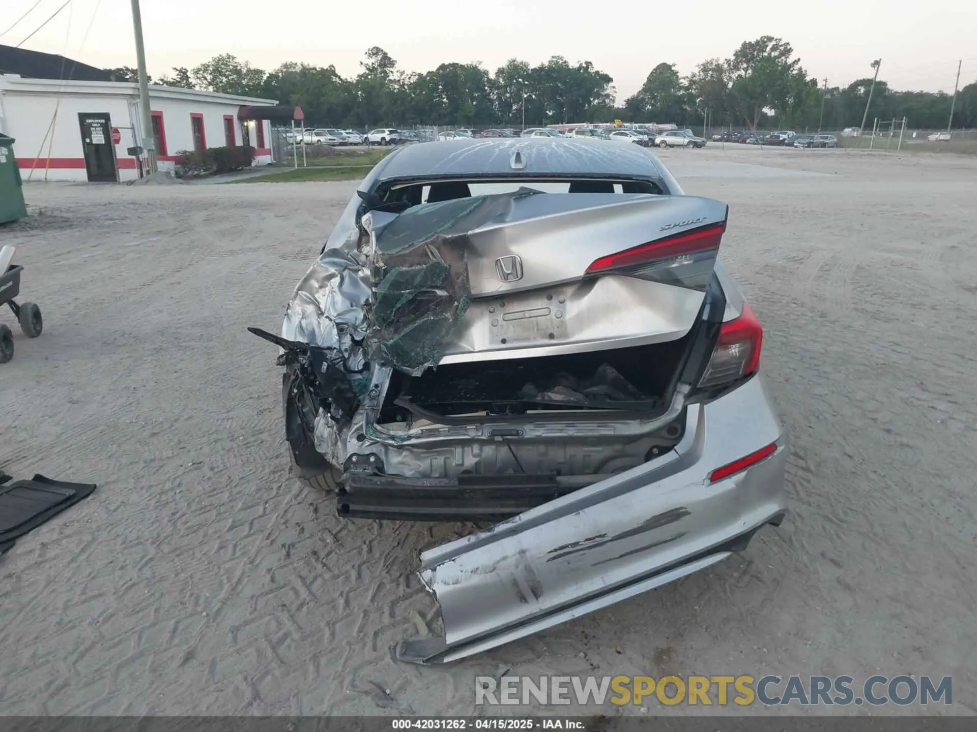 16 Photograph of a damaged car 2HGFE2F55NH515882 HONDA CIVIC 2022