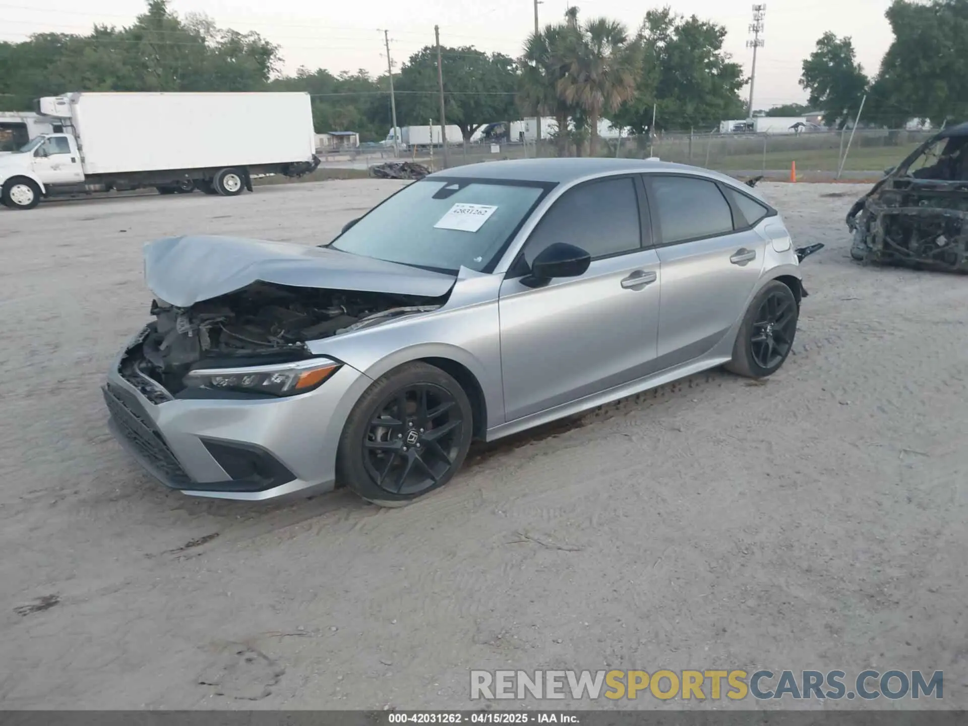 2 Photograph of a damaged car 2HGFE2F55NH515882 HONDA CIVIC 2022