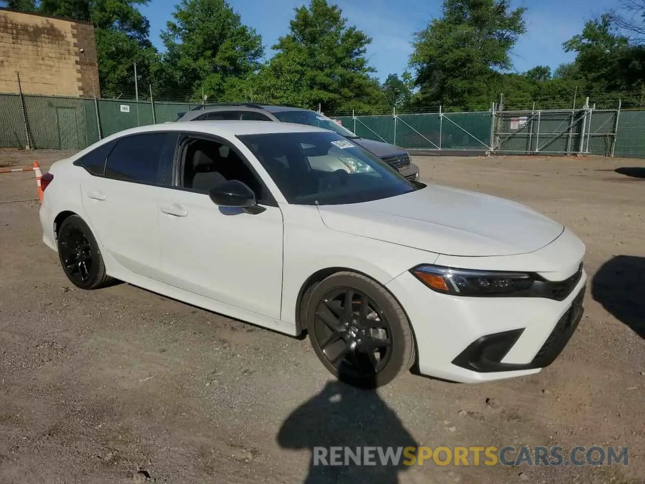 4 Photograph of a damaged car 2HGFE2F55NH528017 HONDA CIVIC 2022
