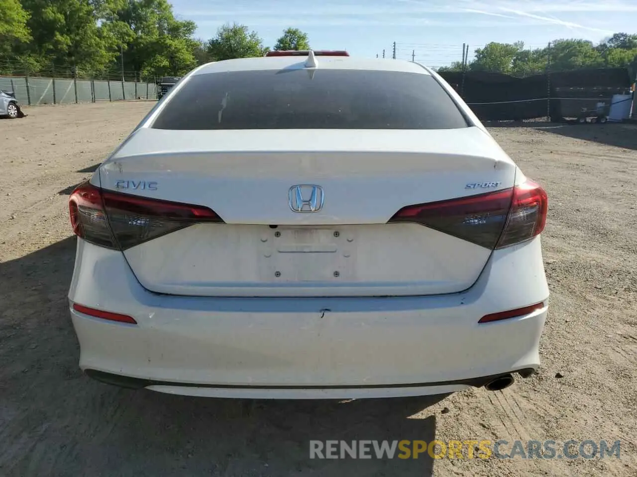 6 Photograph of a damaged car 2HGFE2F55NH528017 HONDA CIVIC 2022