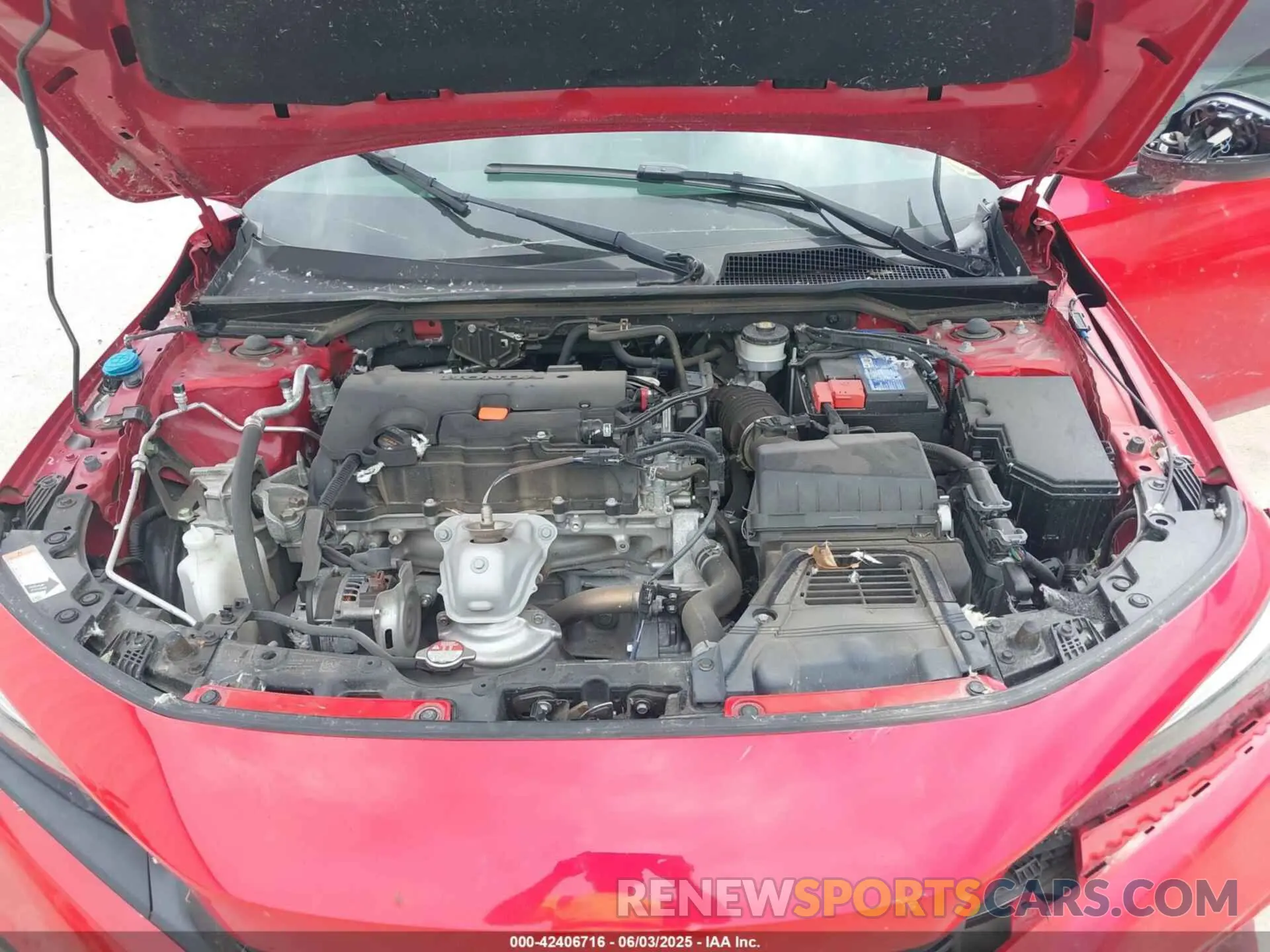 10 Photograph of a damaged car 2HGFE2F55NH531662 HONDA CIVIC 2022
