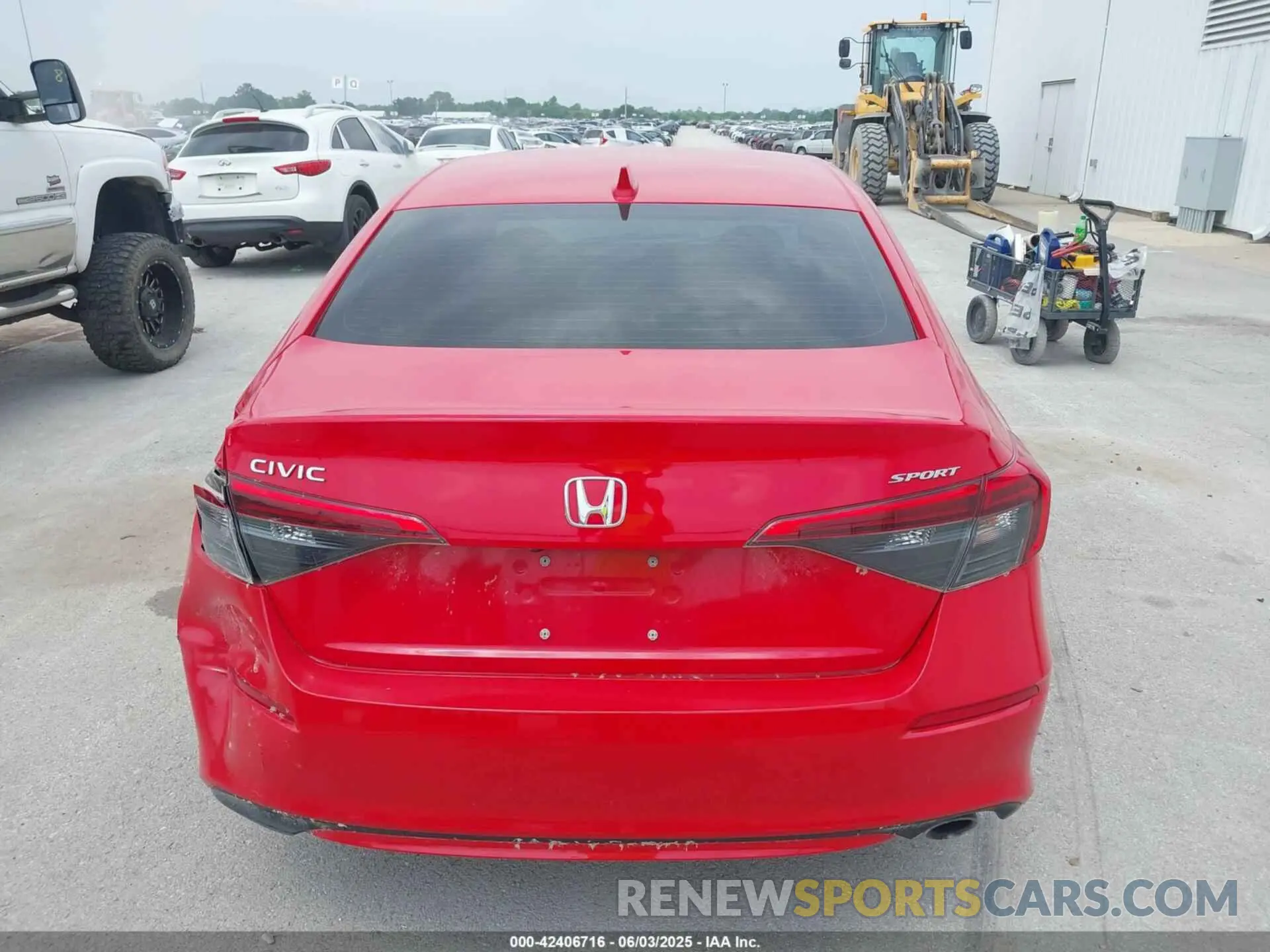 16 Photograph of a damaged car 2HGFE2F55NH531662 HONDA CIVIC 2022