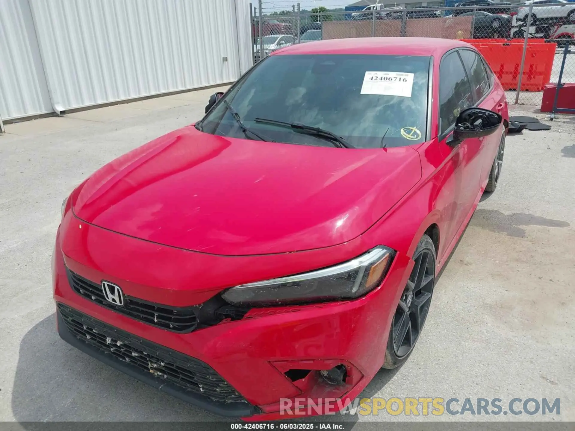 2 Photograph of a damaged car 2HGFE2F55NH531662 HONDA CIVIC 2022