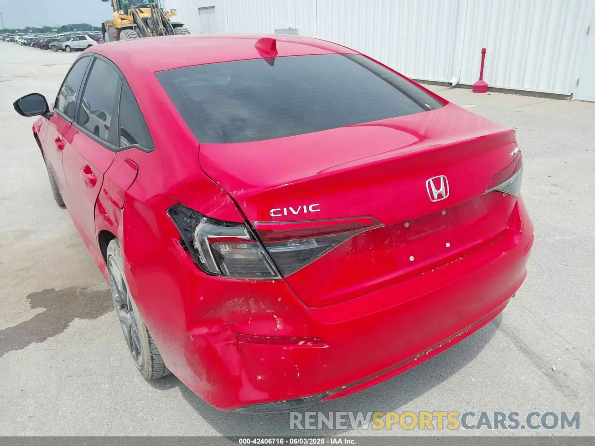 3 Photograph of a damaged car 2HGFE2F55NH531662 HONDA CIVIC 2022