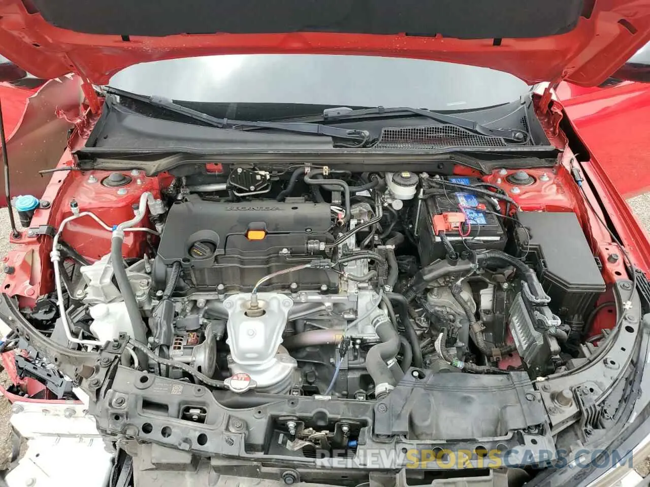 11 Photograph of a damaged car 2HGFE2F55NH536960 HONDA CIVIC 2022