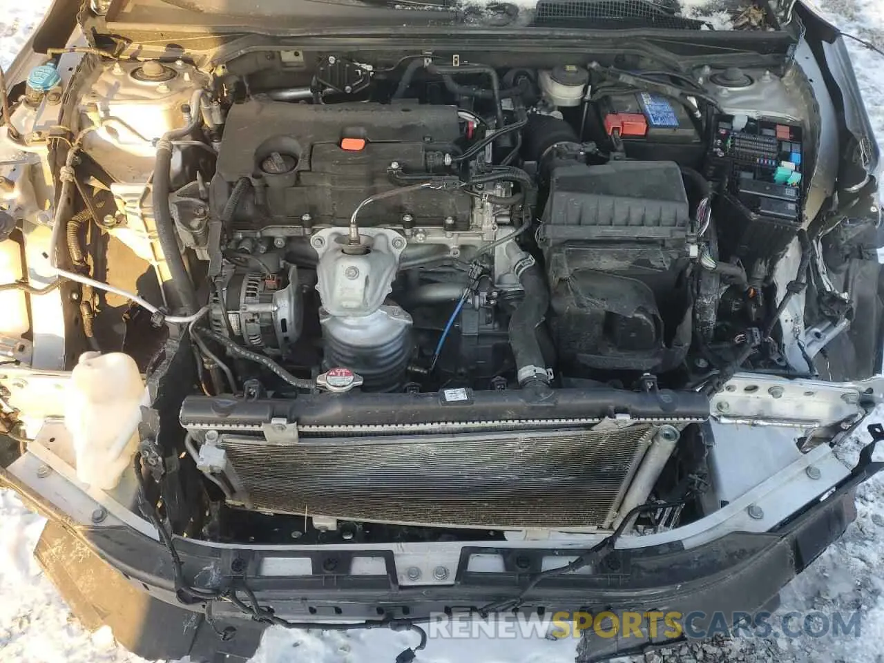12 Photograph of a damaged car 2HGFE2F55NH549417 HONDA CIVIC 2022