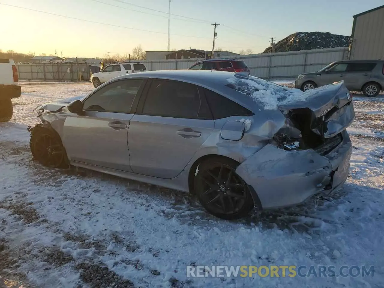 2 Photograph of a damaged car 2HGFE2F55NH549417 HONDA CIVIC 2022