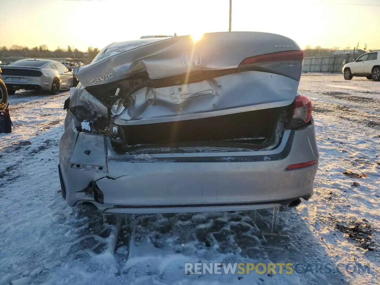 6 Photograph of a damaged car 2HGFE2F55NH549417 HONDA CIVIC 2022