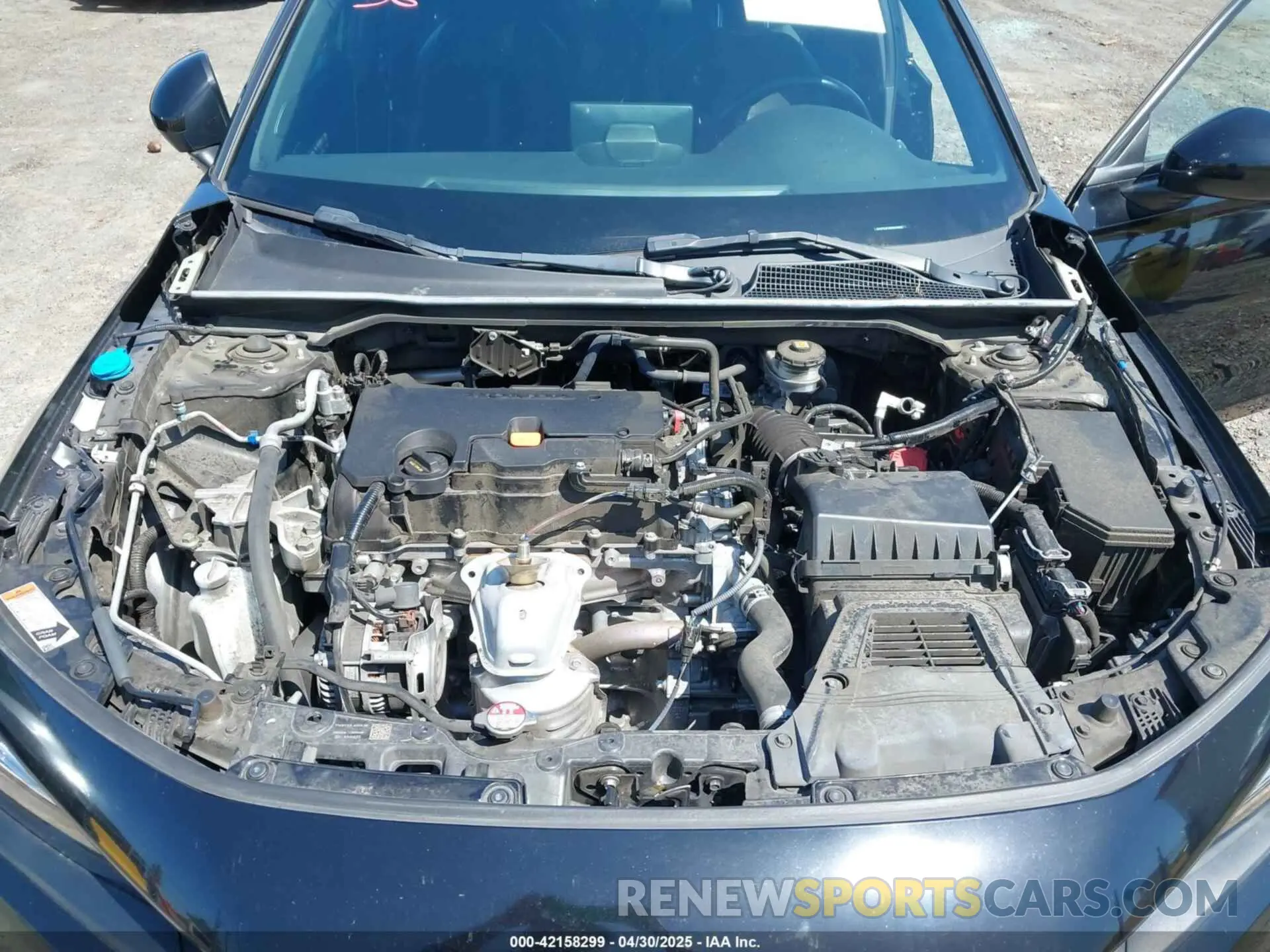 10 Photograph of a damaged car 2HGFE2F55NH549692 HONDA CIVIC 2022