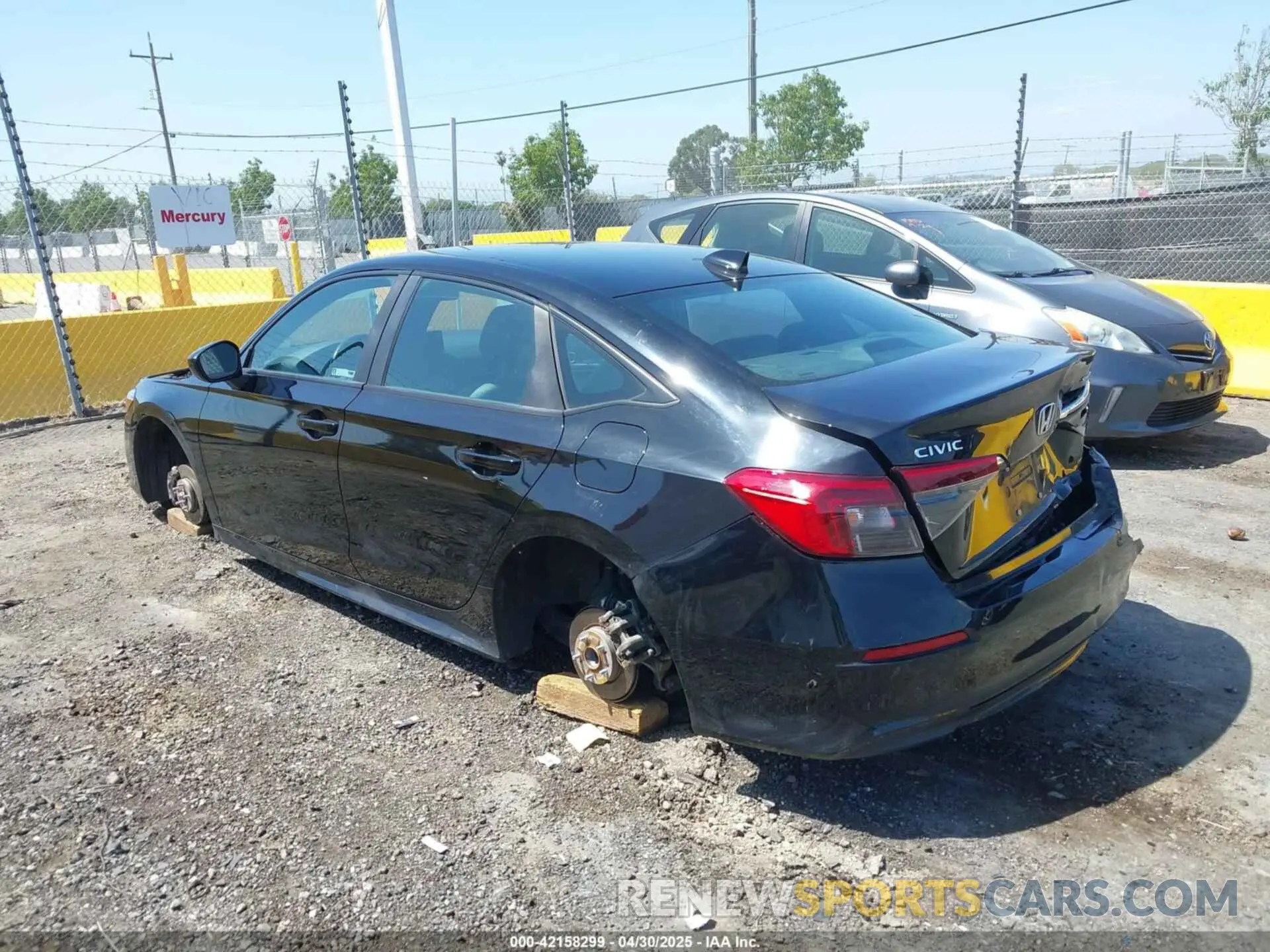 3 Photograph of a damaged car 2HGFE2F55NH549692 HONDA CIVIC 2022