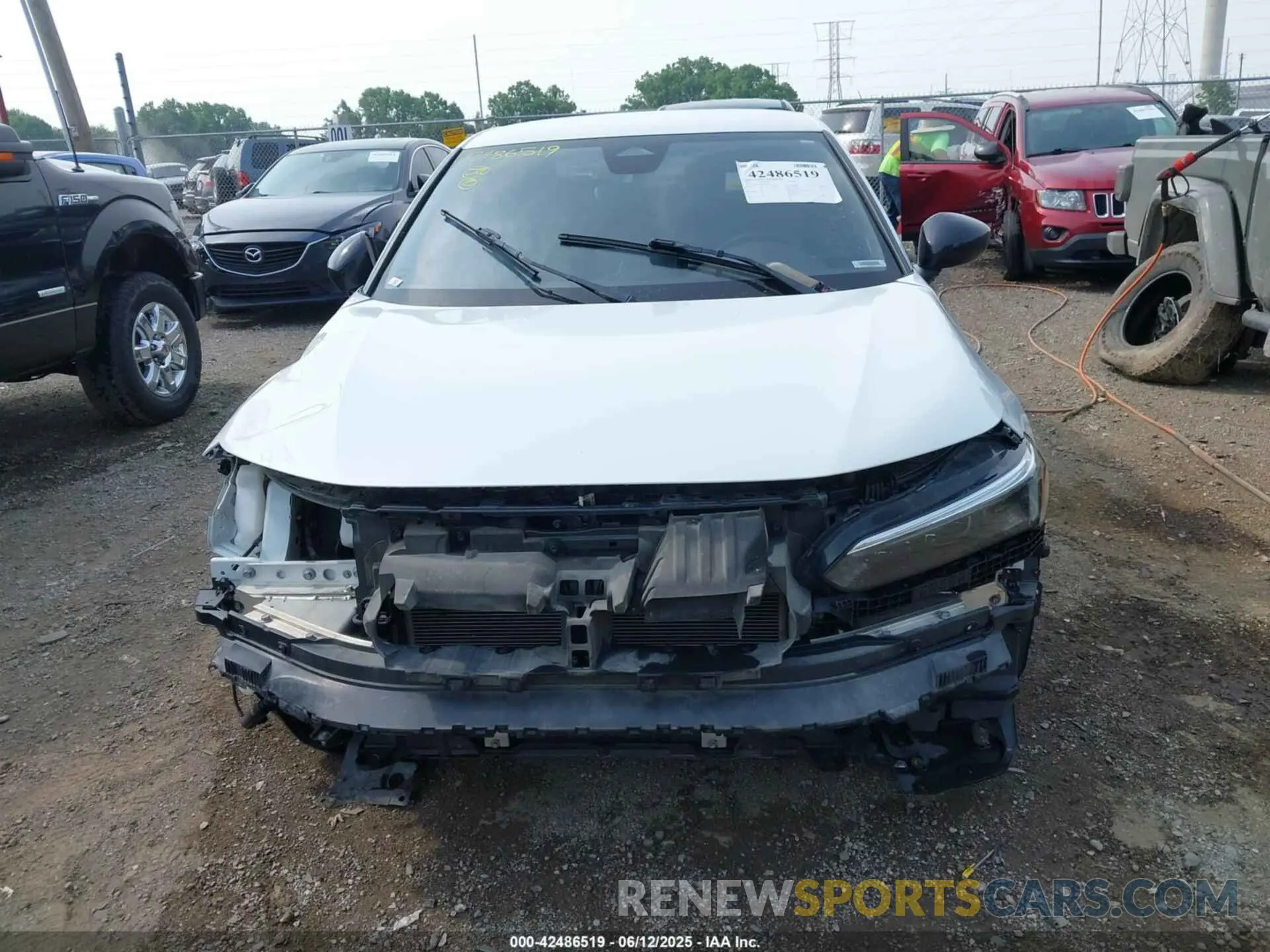 13 Photograph of a damaged car 2HGFE2F55NH550812 HONDA CIVIC 2022