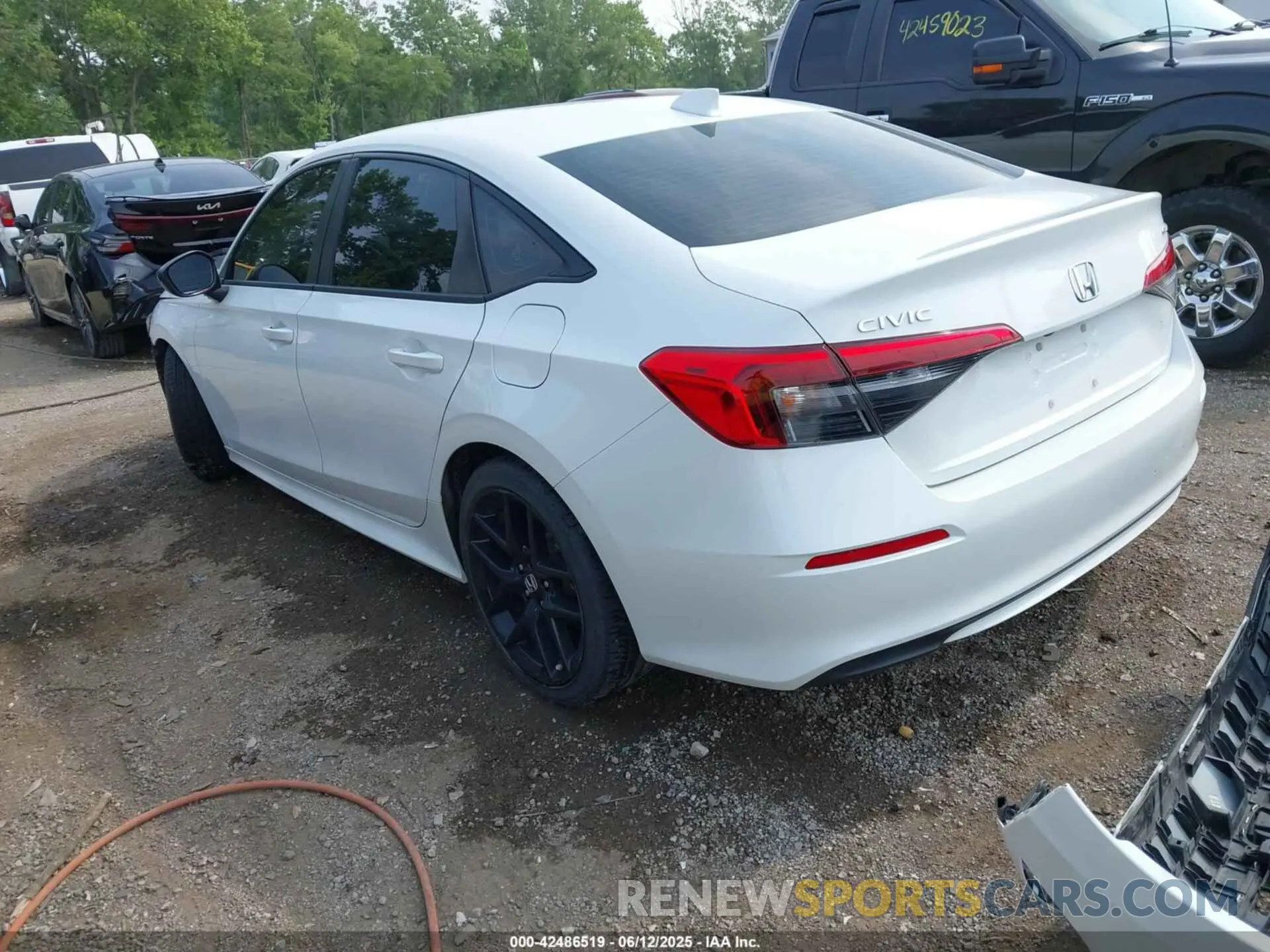 3 Photograph of a damaged car 2HGFE2F55NH550812 HONDA CIVIC 2022