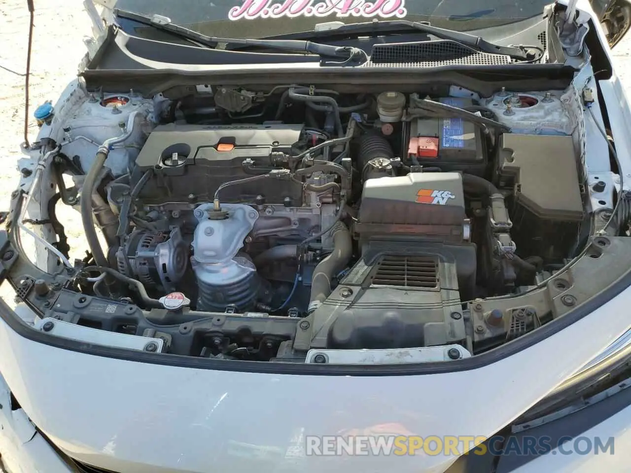 11 Photograph of a damaged car 2HGFE2F55NH552415 HONDA CIVIC 2022