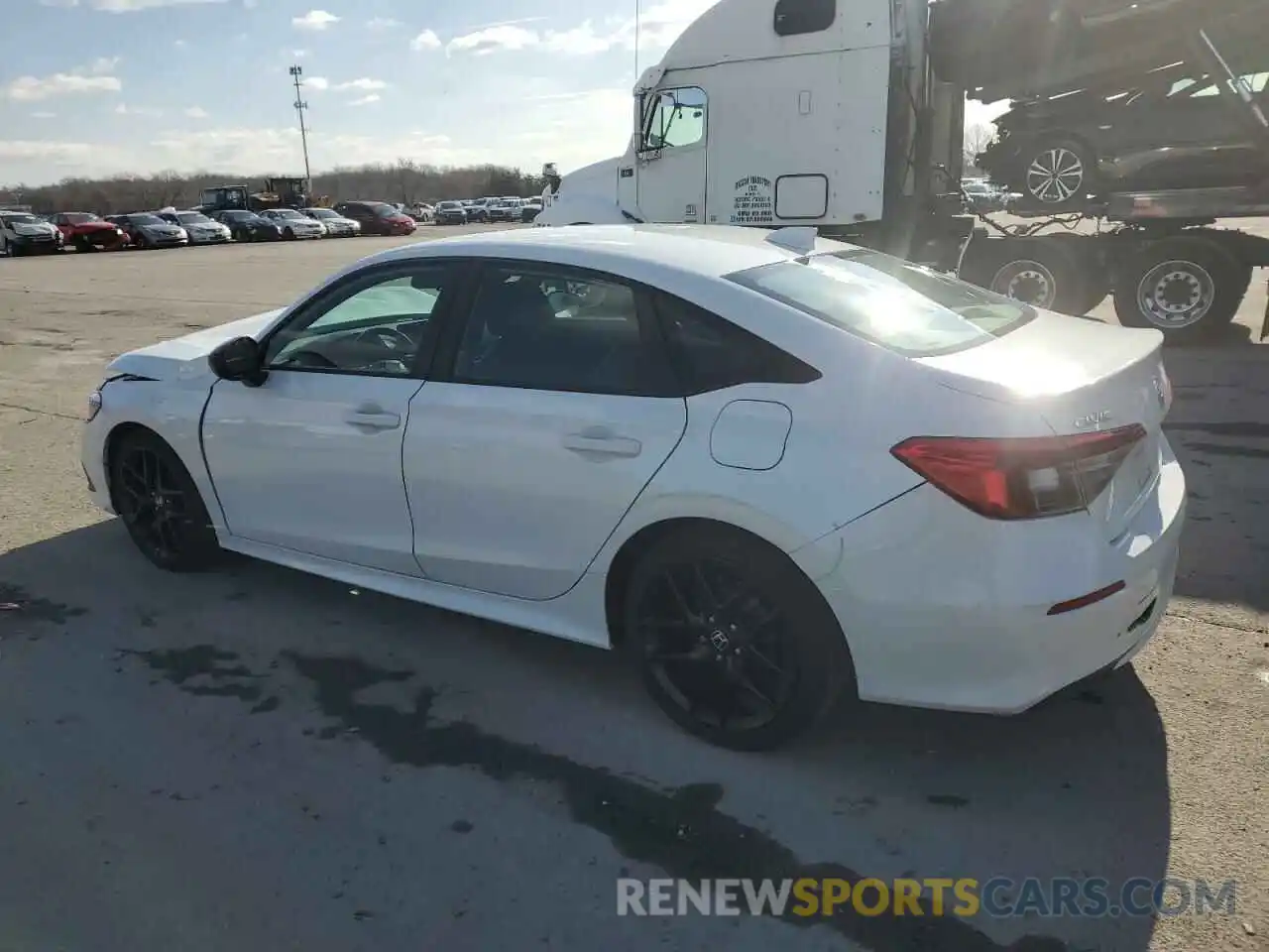 2 Photograph of a damaged car 2HGFE2F55NH554682 HONDA CIVIC 2022