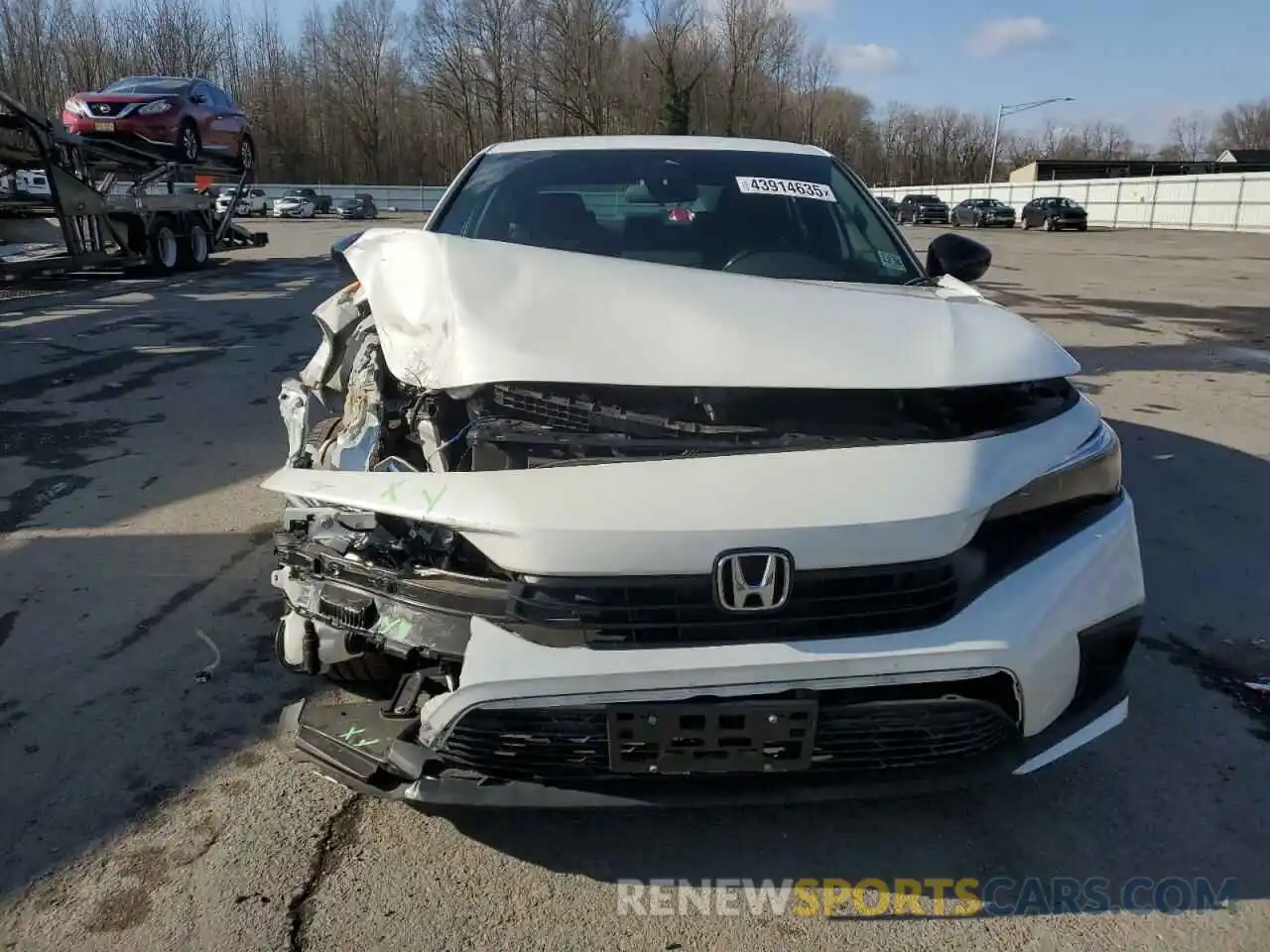 5 Photograph of a damaged car 2HGFE2F55NH554682 HONDA CIVIC 2022