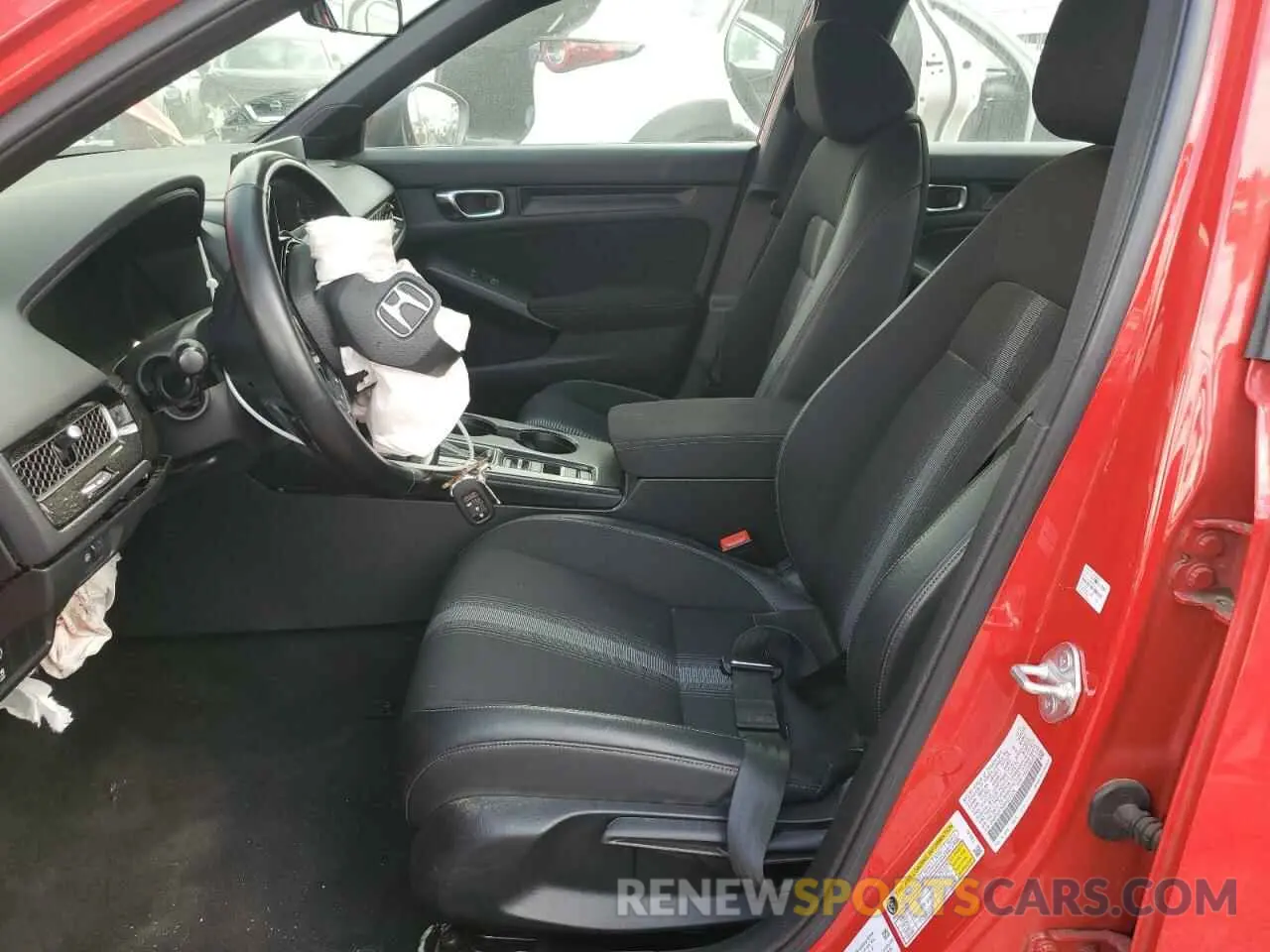 7 Photograph of a damaged car 2HGFE2F55NH555329 HONDA CIVIC 2022