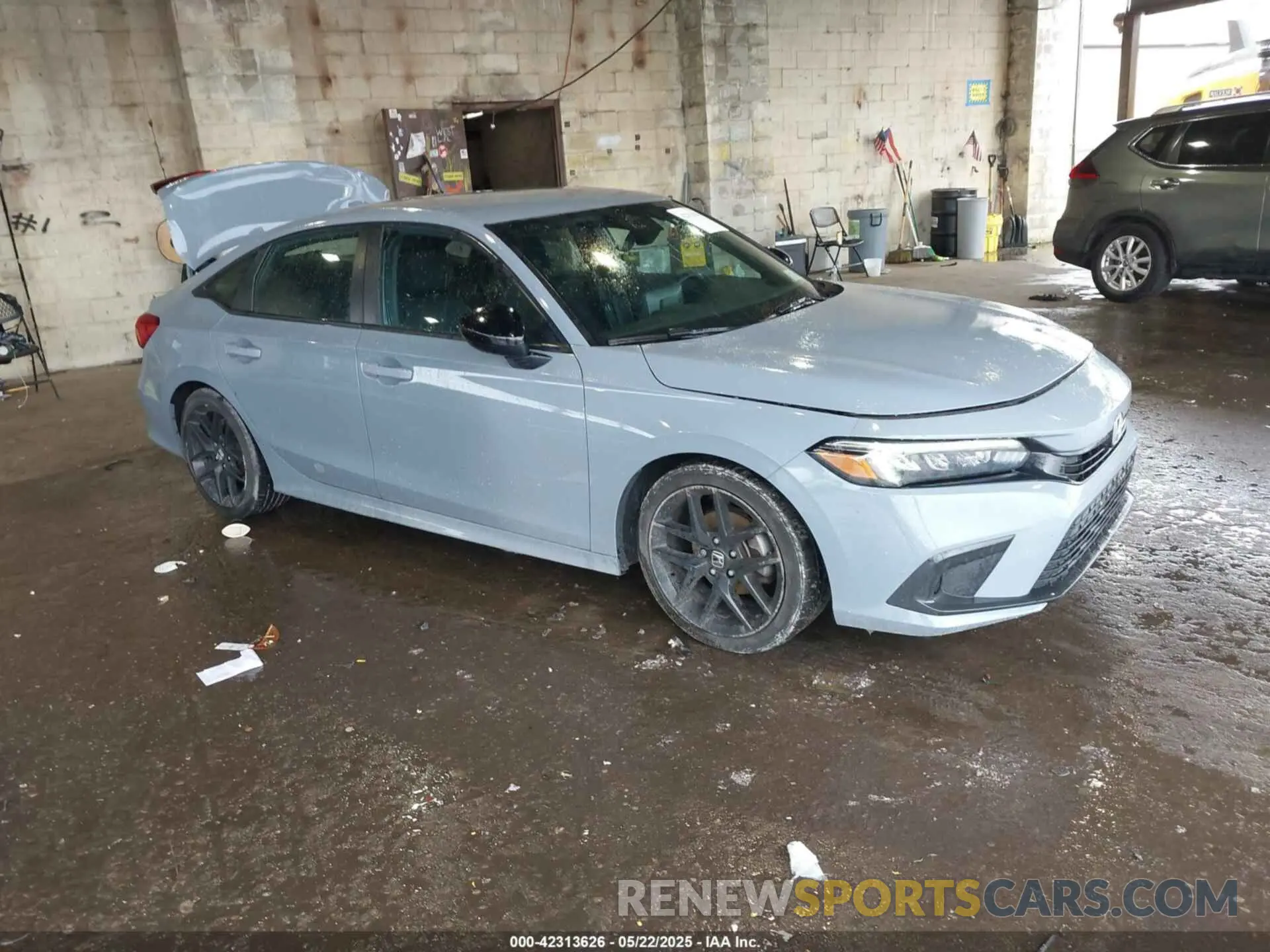 1 Photograph of a damaged car 2HGFE2F55NH559669 HONDA CIVIC 2022