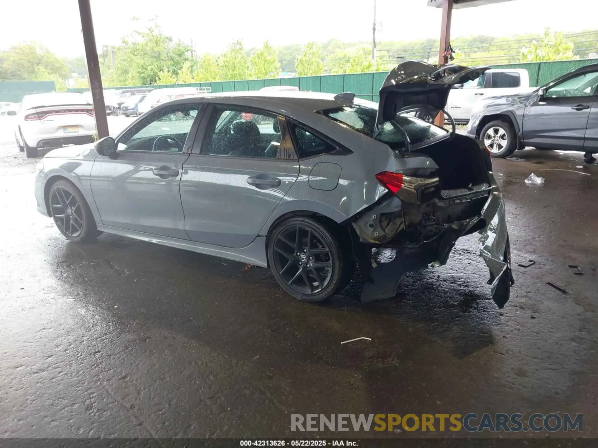 3 Photograph of a damaged car 2HGFE2F55NH559669 HONDA CIVIC 2022