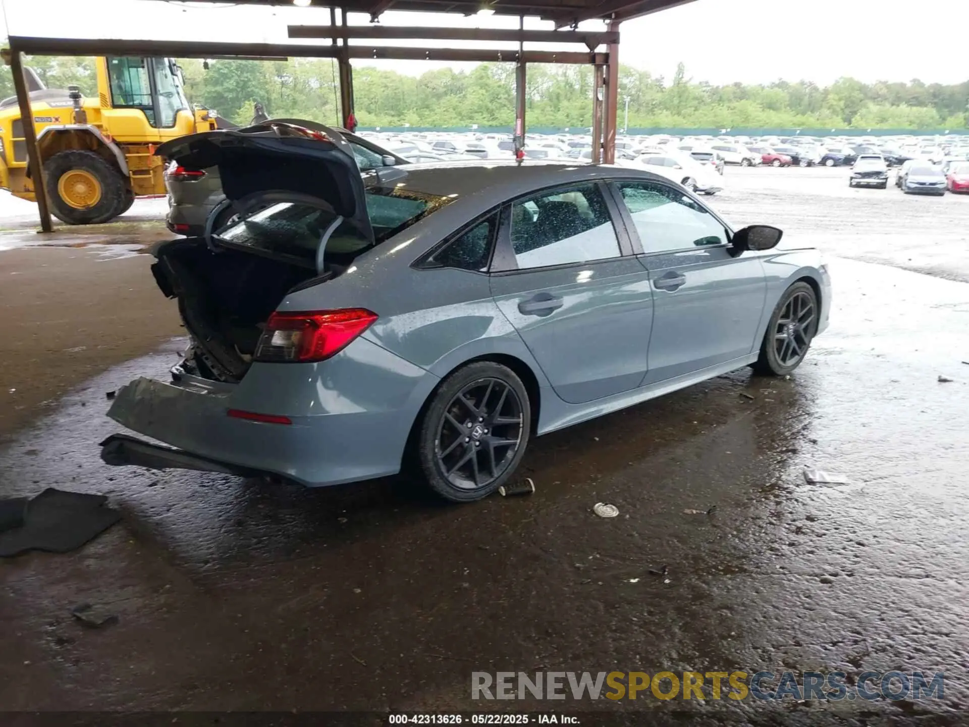 4 Photograph of a damaged car 2HGFE2F55NH559669 HONDA CIVIC 2022