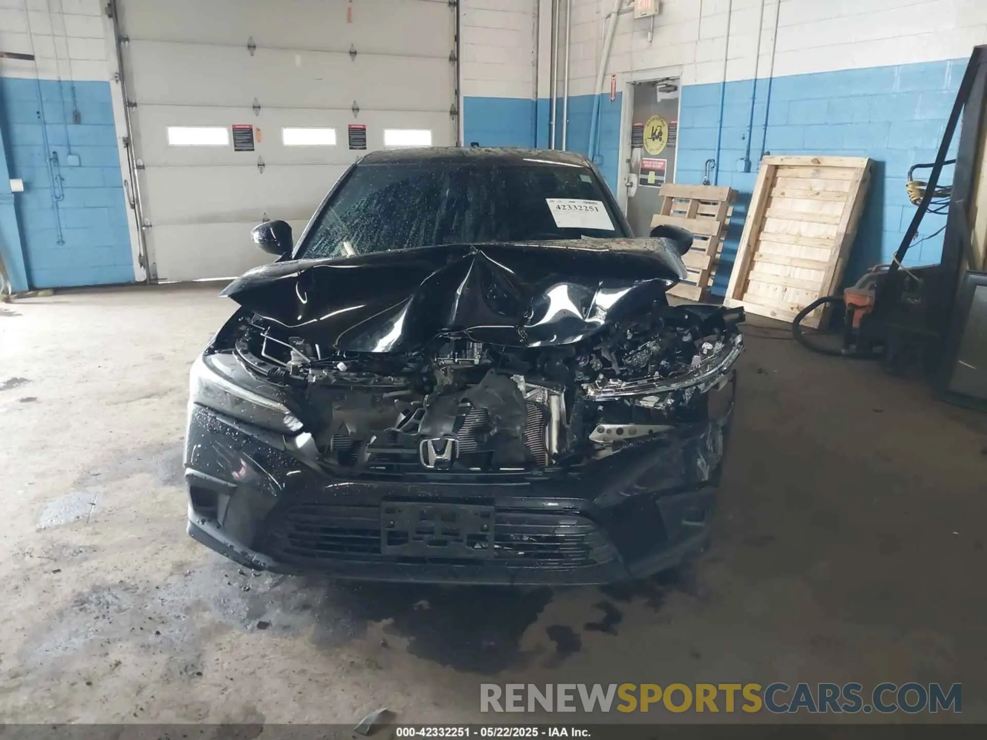 12 Photograph of a damaged car 2HGFE2F55NH561132 HONDA CIVIC 2022