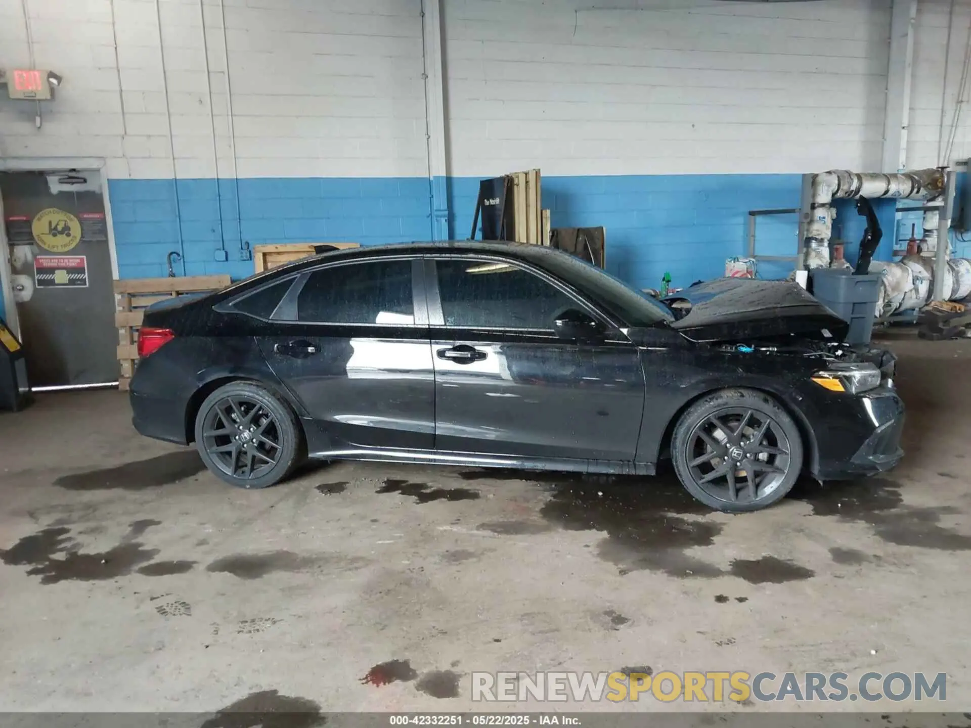 13 Photograph of a damaged car 2HGFE2F55NH561132 HONDA CIVIC 2022