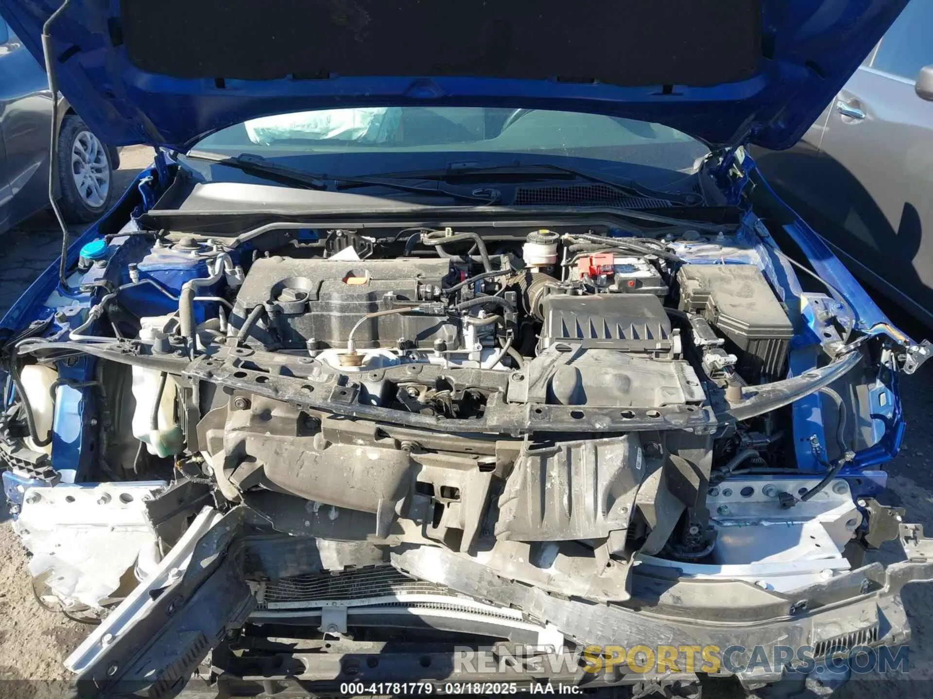 10 Photograph of a damaged car 2HGFE2F55NH562202 HONDA CIVIC 2022