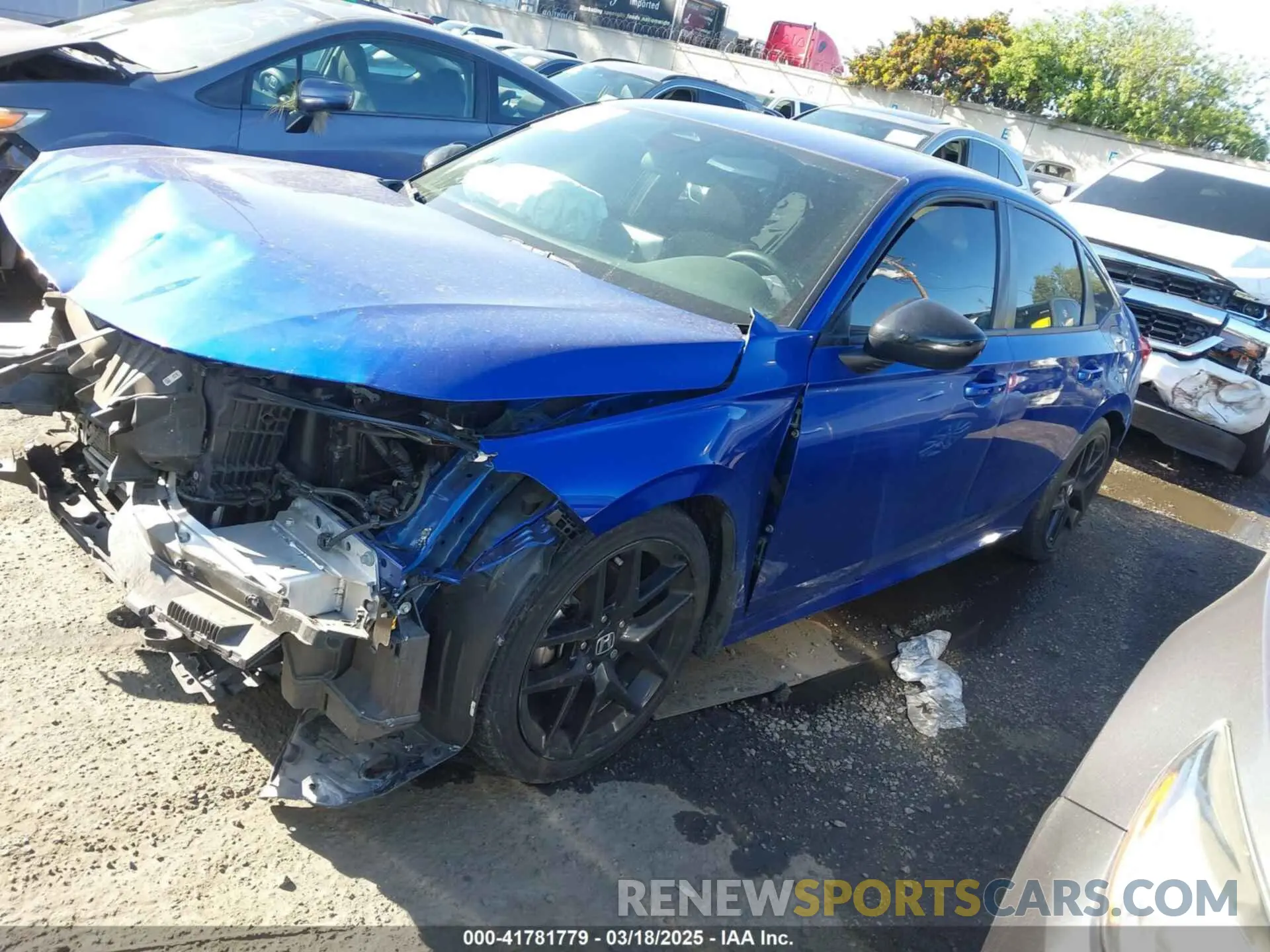 2 Photograph of a damaged car 2HGFE2F55NH562202 HONDA CIVIC 2022