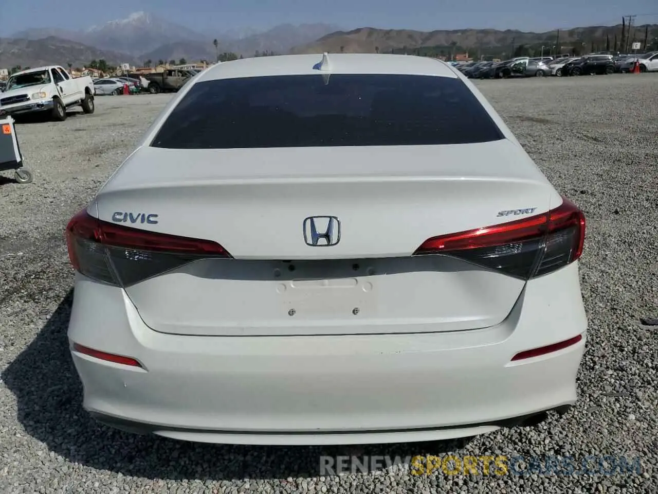6 Photograph of a damaged car 2HGFE2F55NH565648 HONDA CIVIC 2022