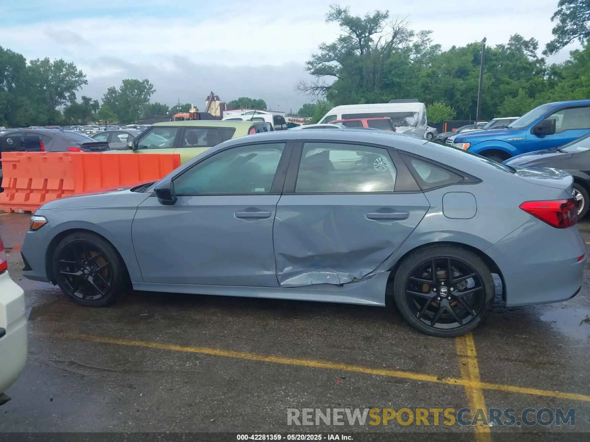14 Photograph of a damaged car 2HGFE2F55NH565861 HONDA CIVIC 2022