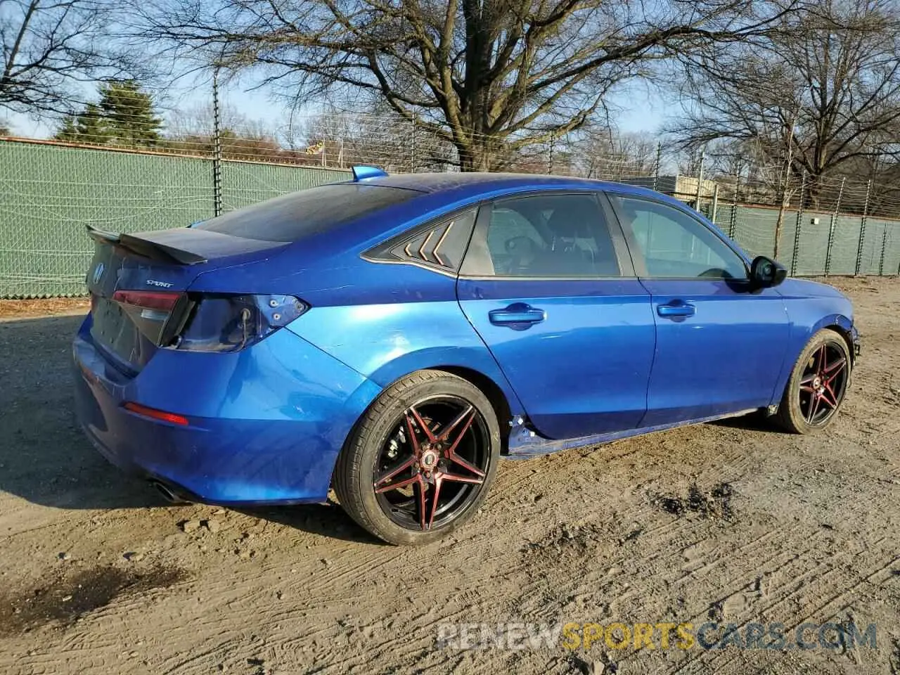 3 Photograph of a damaged car 2HGFE2F55NH568405 HONDA CIVIC 2022
