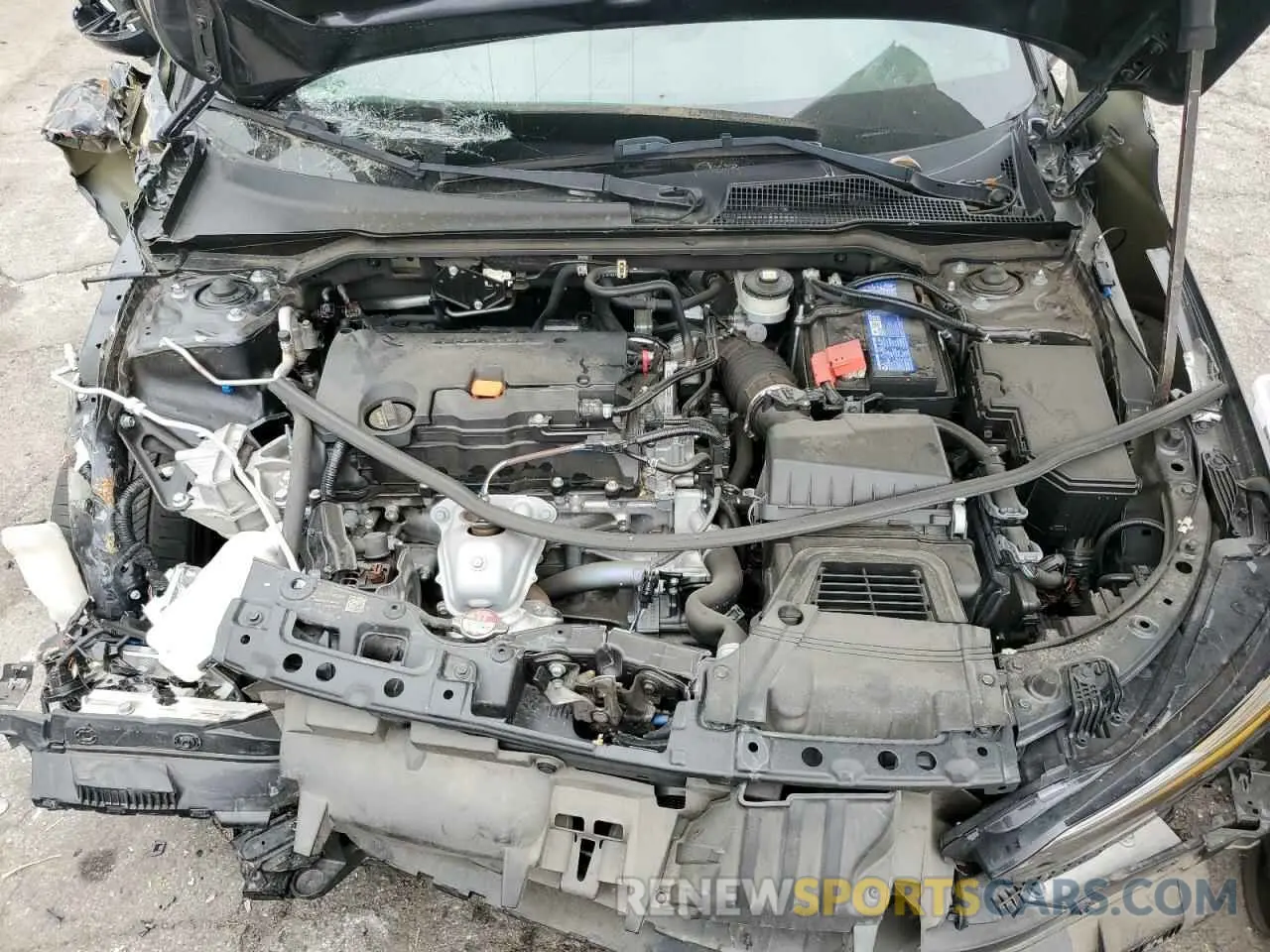 11 Photograph of a damaged car 2HGFE2F55NH572471 HONDA CIVIC 2022