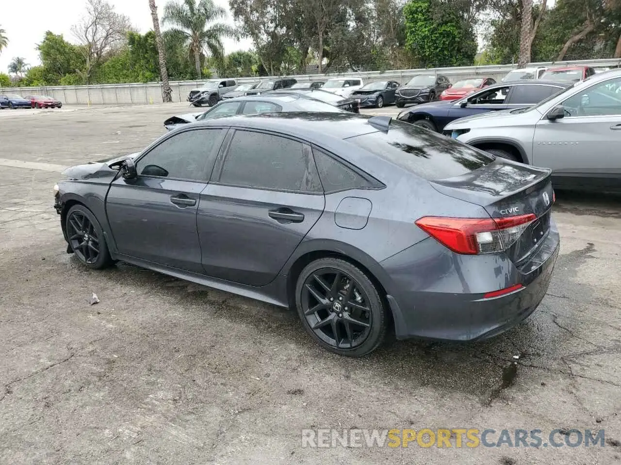 2 Photograph of a damaged car 2HGFE2F55NH572471 HONDA CIVIC 2022