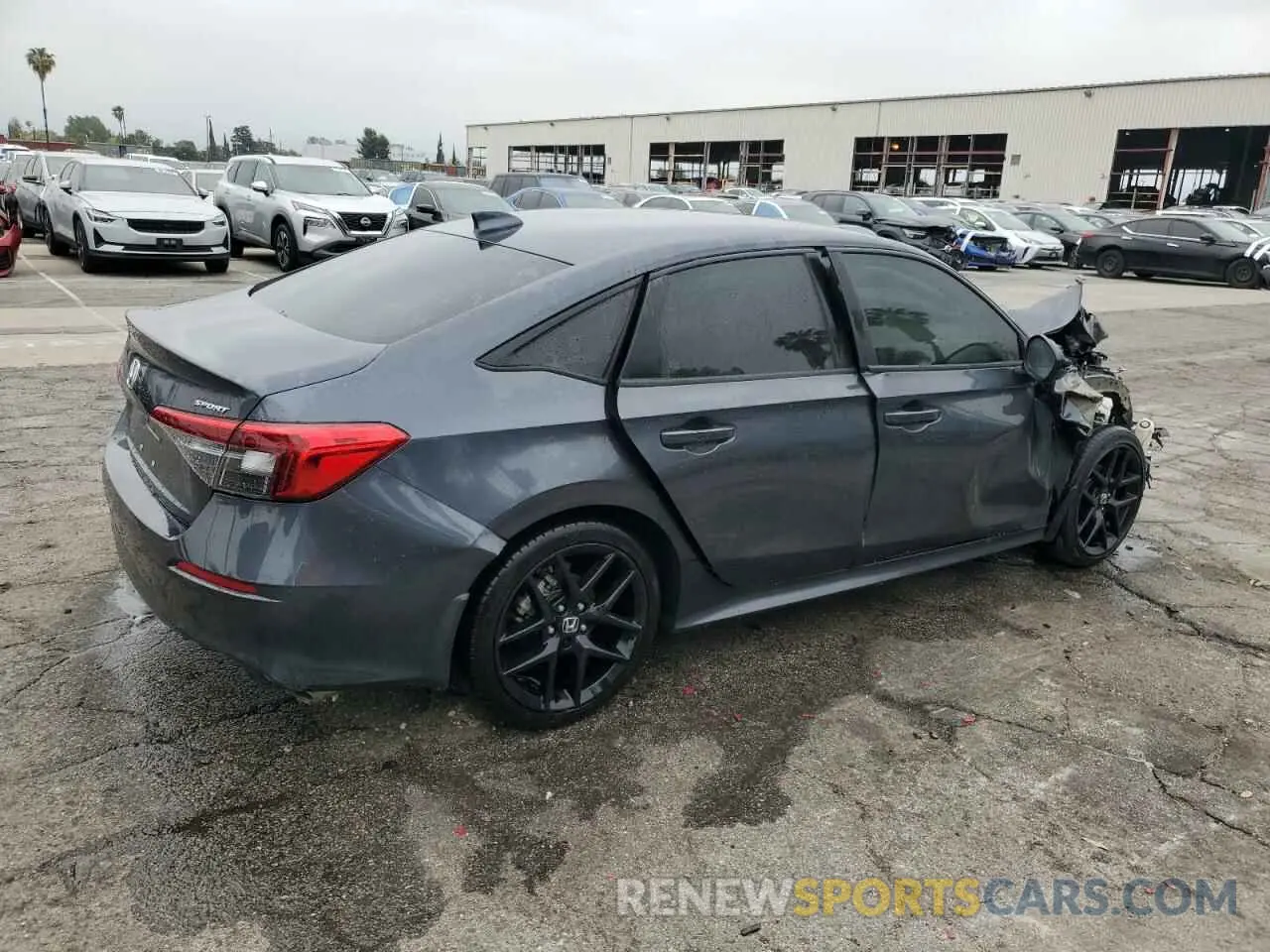 3 Photograph of a damaged car 2HGFE2F55NH572471 HONDA CIVIC 2022