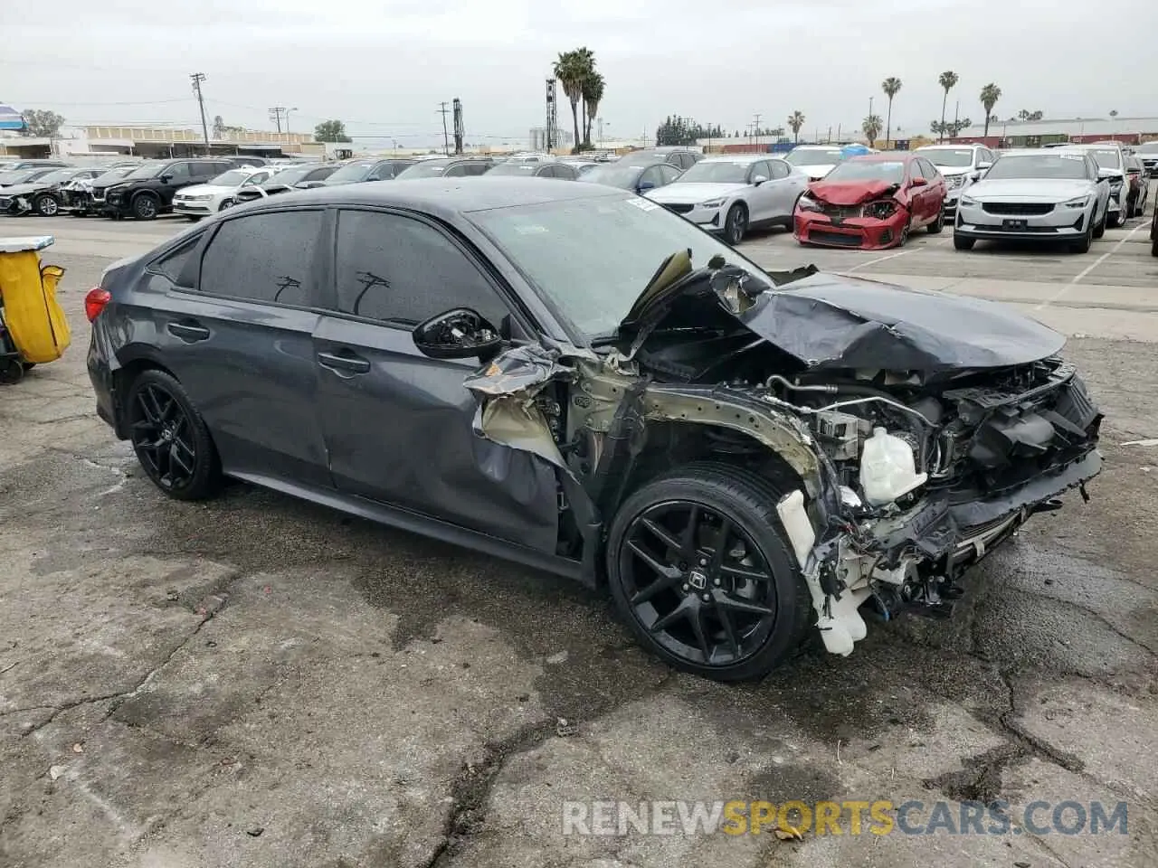 4 Photograph of a damaged car 2HGFE2F55NH572471 HONDA CIVIC 2022