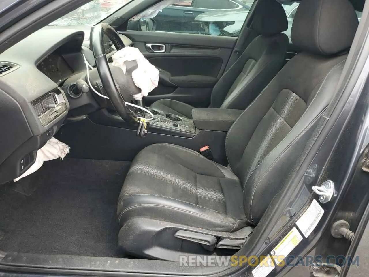 7 Photograph of a damaged car 2HGFE2F55NH572471 HONDA CIVIC 2022