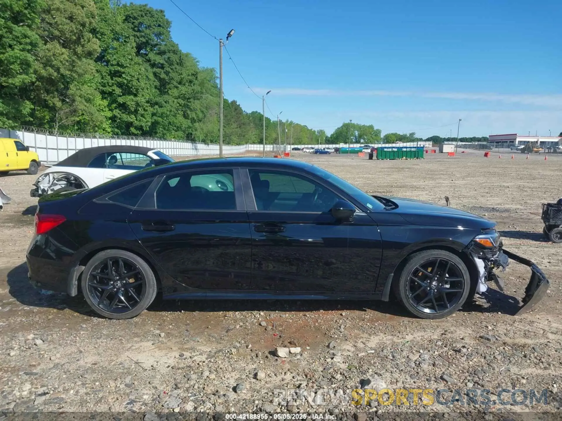 13 Photograph of a damaged car 2HGFE2F55NH580215 HONDA CIVIC 2022