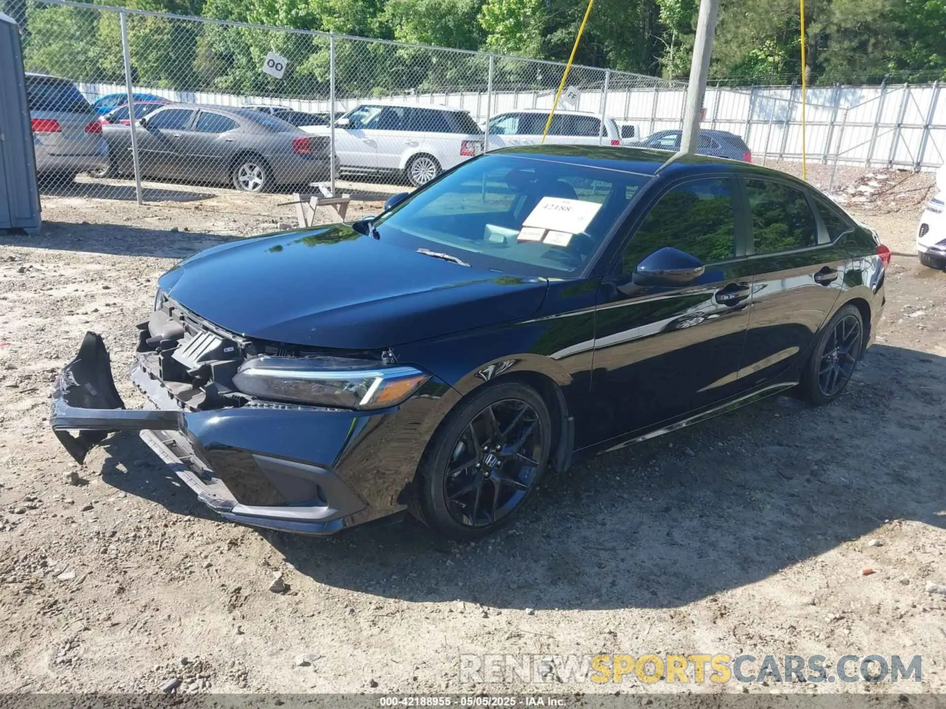 2 Photograph of a damaged car 2HGFE2F55NH580215 HONDA CIVIC 2022