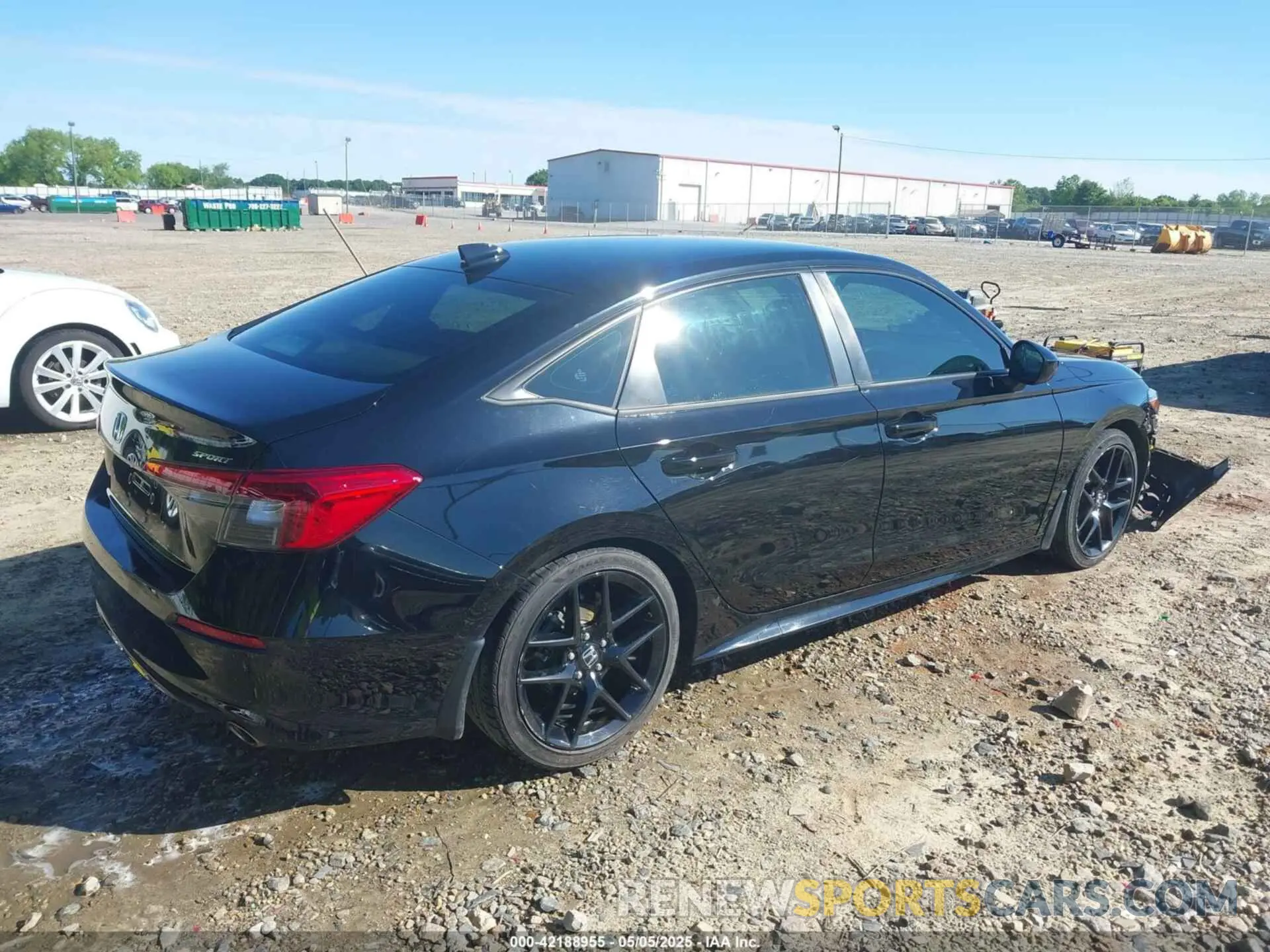 4 Photograph of a damaged car 2HGFE2F55NH580215 HONDA CIVIC 2022