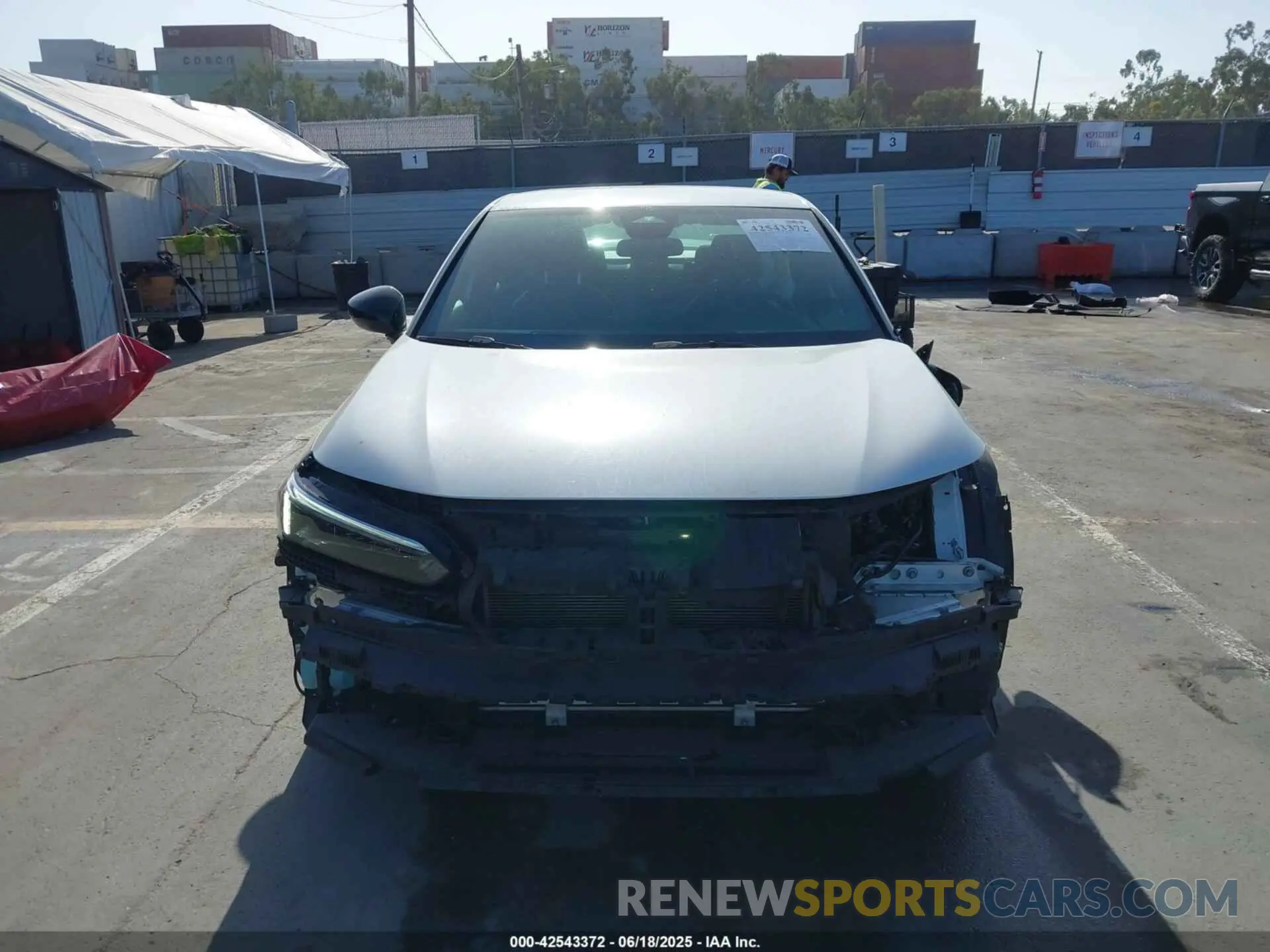 13 Photograph of a damaged car 2HGFE2F55NH581414 HONDA CIVIC 2022