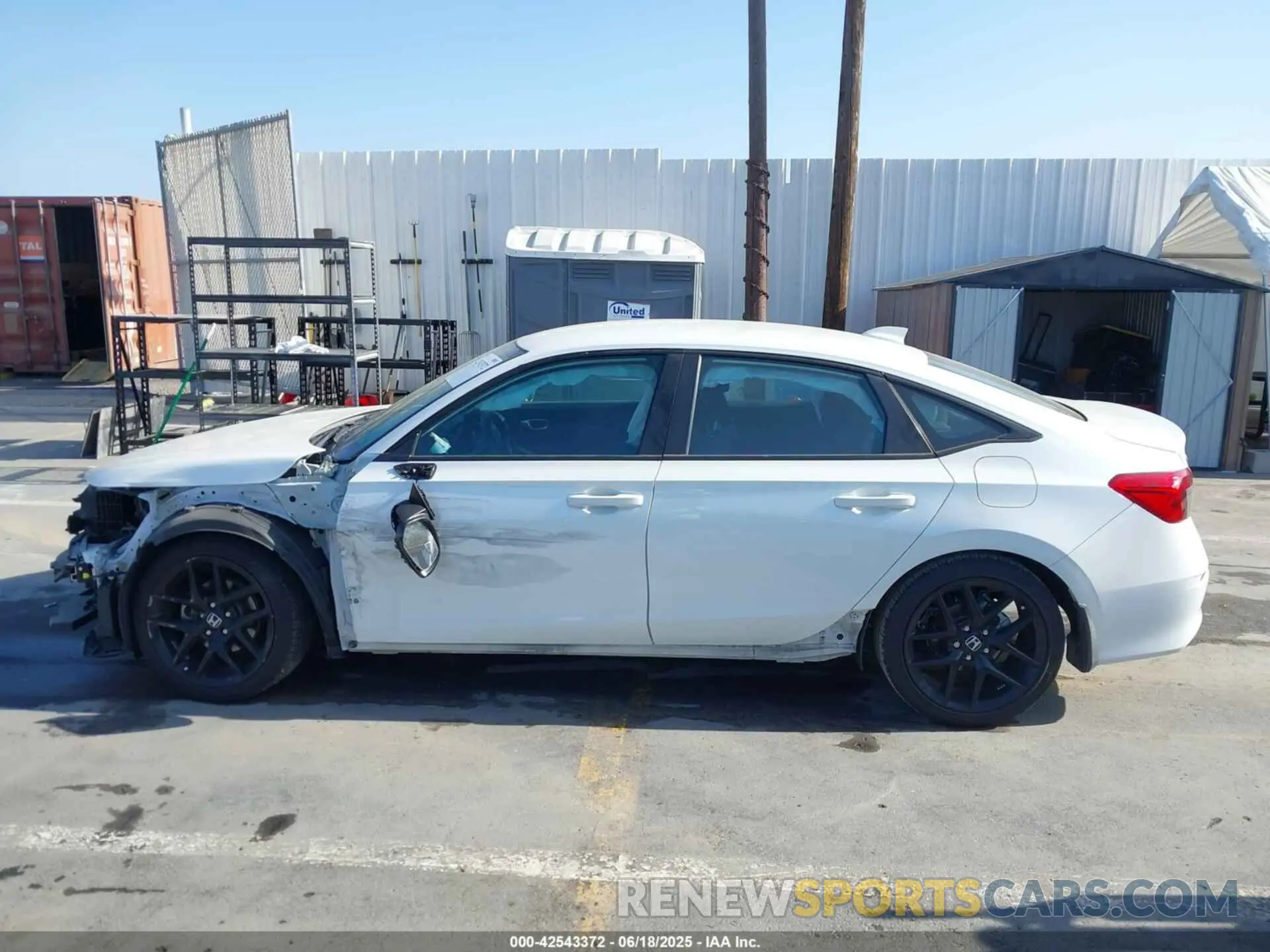 15 Photograph of a damaged car 2HGFE2F55NH581414 HONDA CIVIC 2022