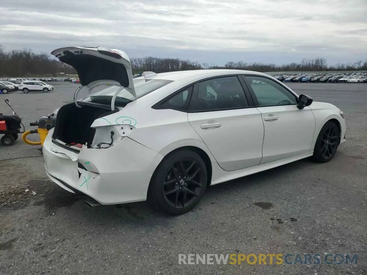 3 Photograph of a damaged car 2HGFE2F55NH584751 HONDA CIVIC 2022