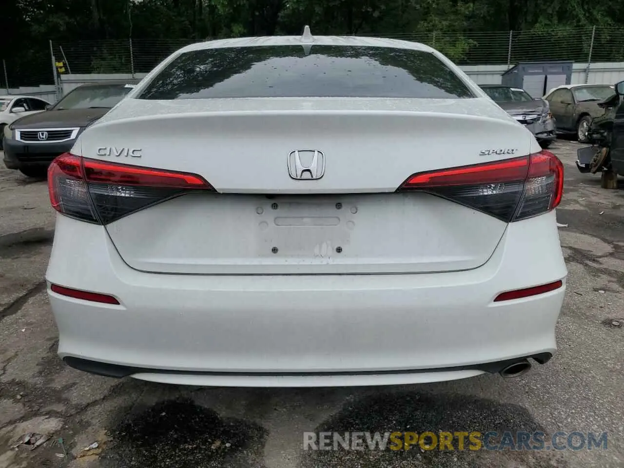 6 Photograph of a damaged car 2HGFE2F55NH587956 HONDA CIVIC 2022